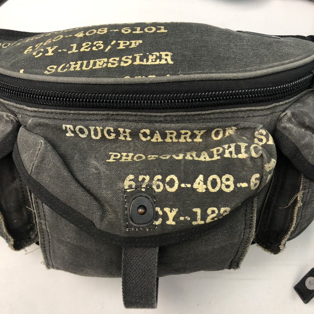 Japanese Brand ‼️YES‼️ TOUGH JEANSMITH MILITARY CROSSBODY WAISTBAG Size ONE SIZE - 4 Thumbnail
