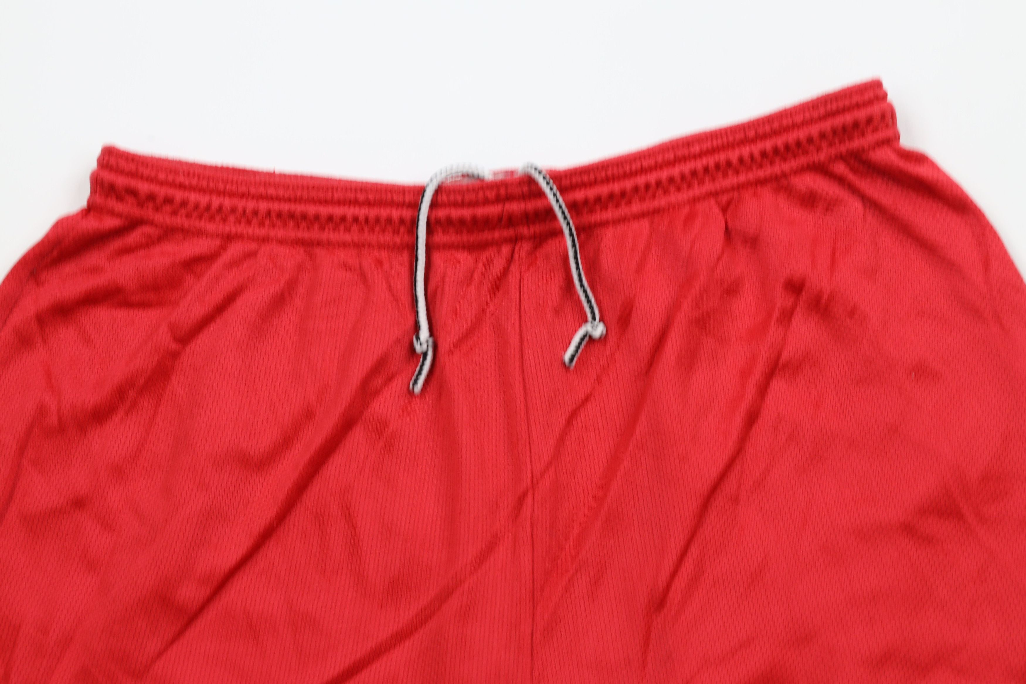 Vintage Vintage 90s Ohio State University Above Knee Shorts Red USA Size US 34 / EU 50 - 2 Thumbnail
