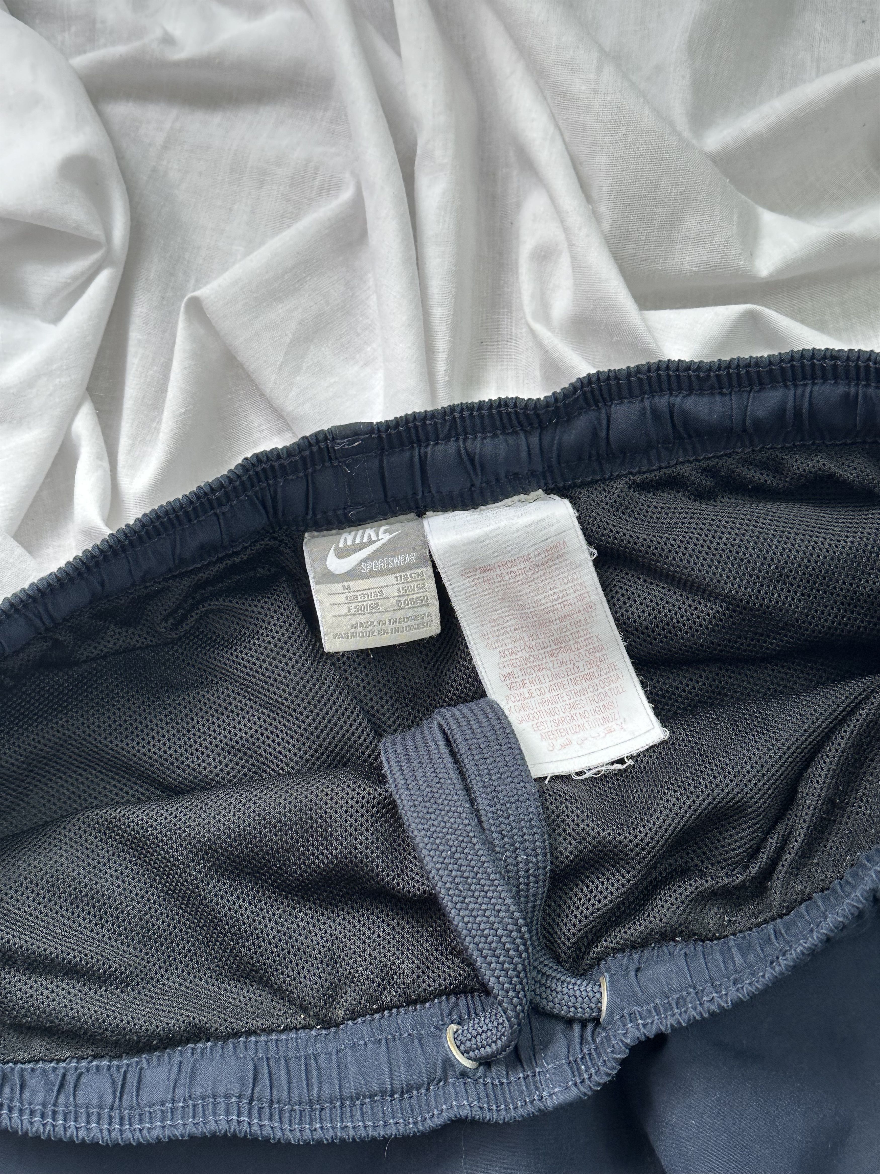 Nike × Vintage Vintage 00s RARE Nike Track Pants Baggy Nylon m Size US 34 / EU 50 - 7 Thumbnail