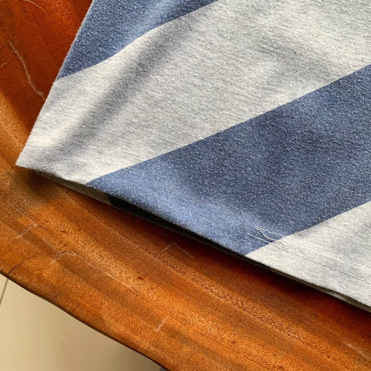 Comme des Garcons Comme Des Garcons Shirt Striped AD2005 Grey Blue Tee Size US M / EU 48-50 / 2 - 7 Thumbnail
