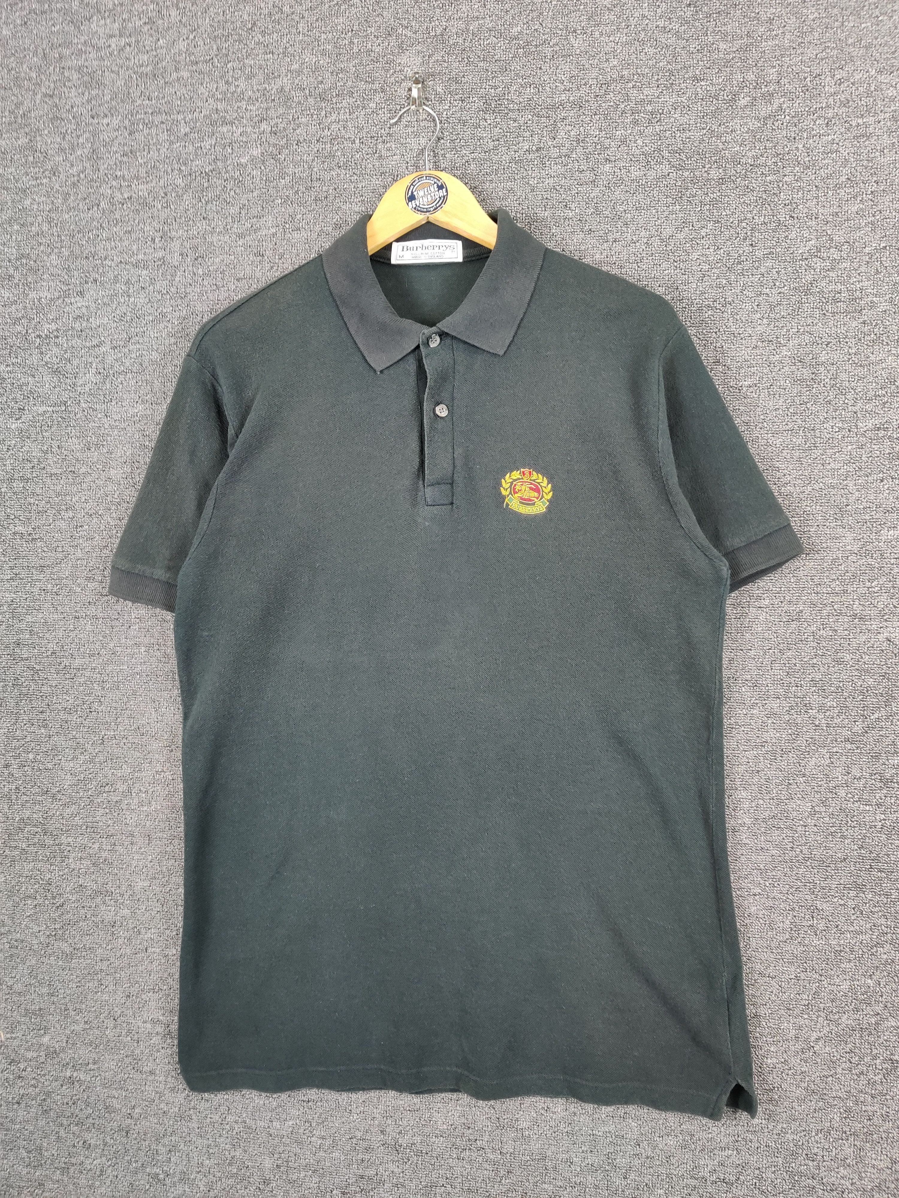 Burberry Vintage Burberrys Polos Button Ups Tshirt Size US M / EU 48-50 / 2 - 2 Thumbnail