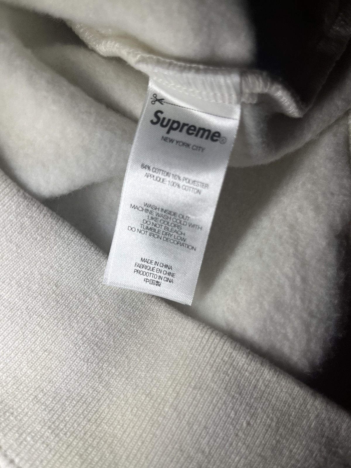 Supreme Supreme Wrapped Half Zip Hooded Sweatshirt Stone Size US S / EU 44-46 / 1 - 9 Thumbnail