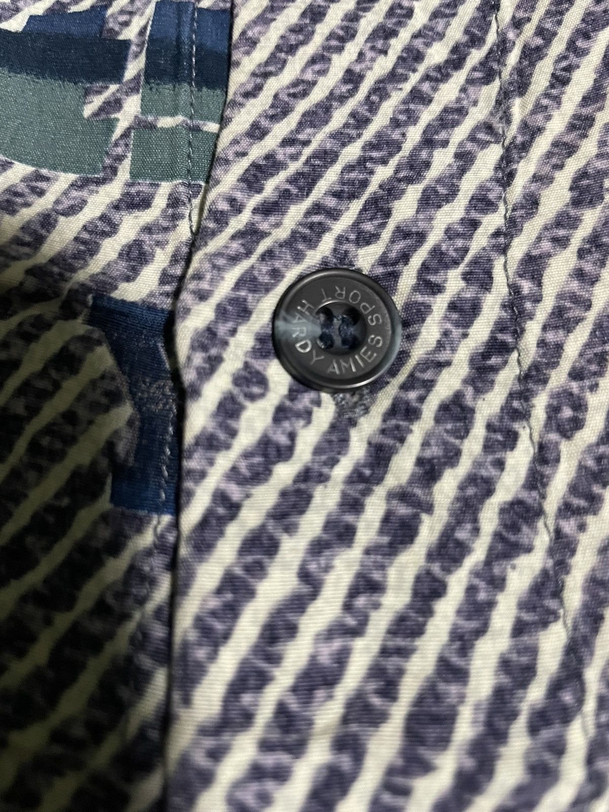 Designer × Hardy Amies RARE‼️Hardy Amies Sport All Over Print Rayon Shirt Size US L / EU 52-54 / 3 - 3 Thumbnail