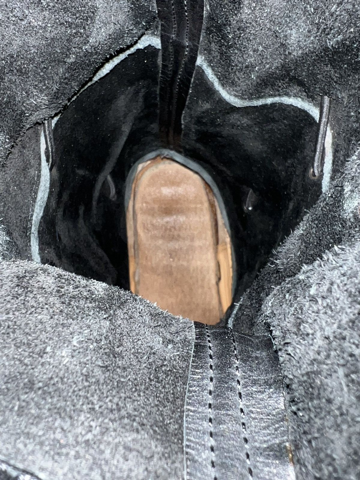 Trippen Trippen Hysterie Black Leather Slouchy Tall Boot Gothic Punk Size US 7 / IT 37 - 16 Thumbnail