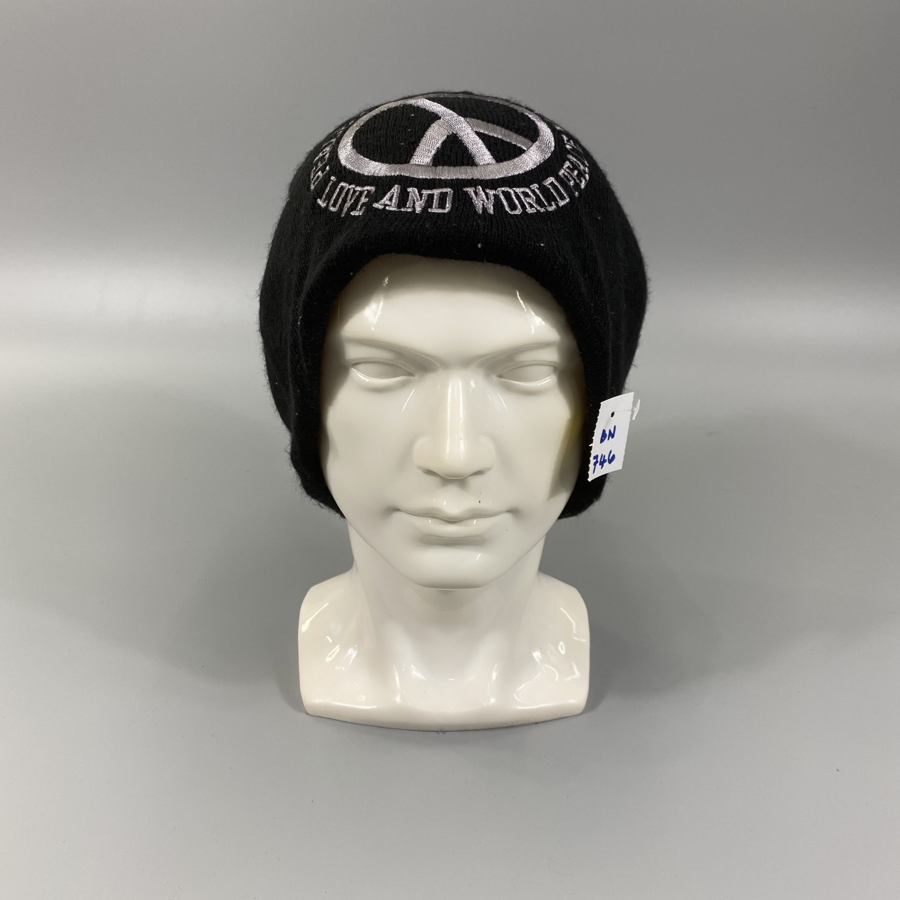 Japanese Brand Peace Project Double Sided Beanie -BN746 Size ONE SIZE - 1 Thumbnail