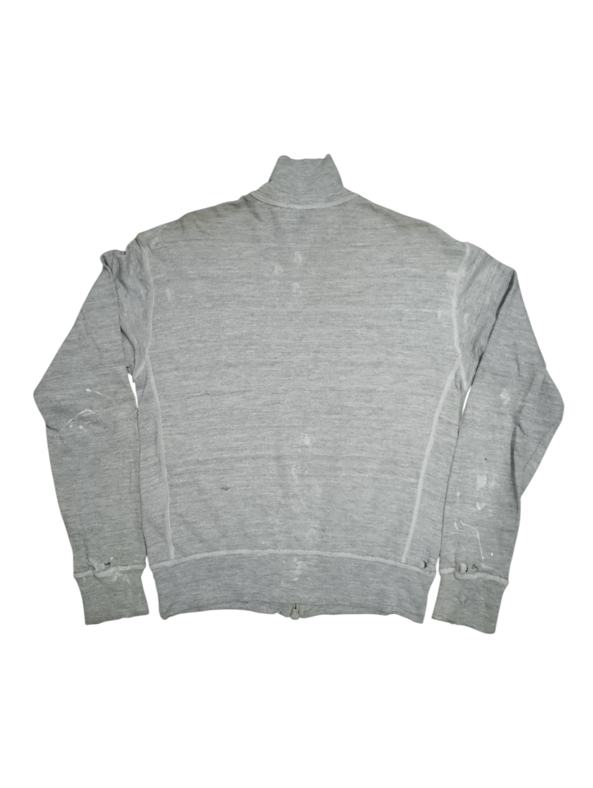 Dsquared2 Vintage Dsquared2 Distressed Zip-Up Sweatshirt Size US S / EU 44-46 / 1 - 2 Thumbnail