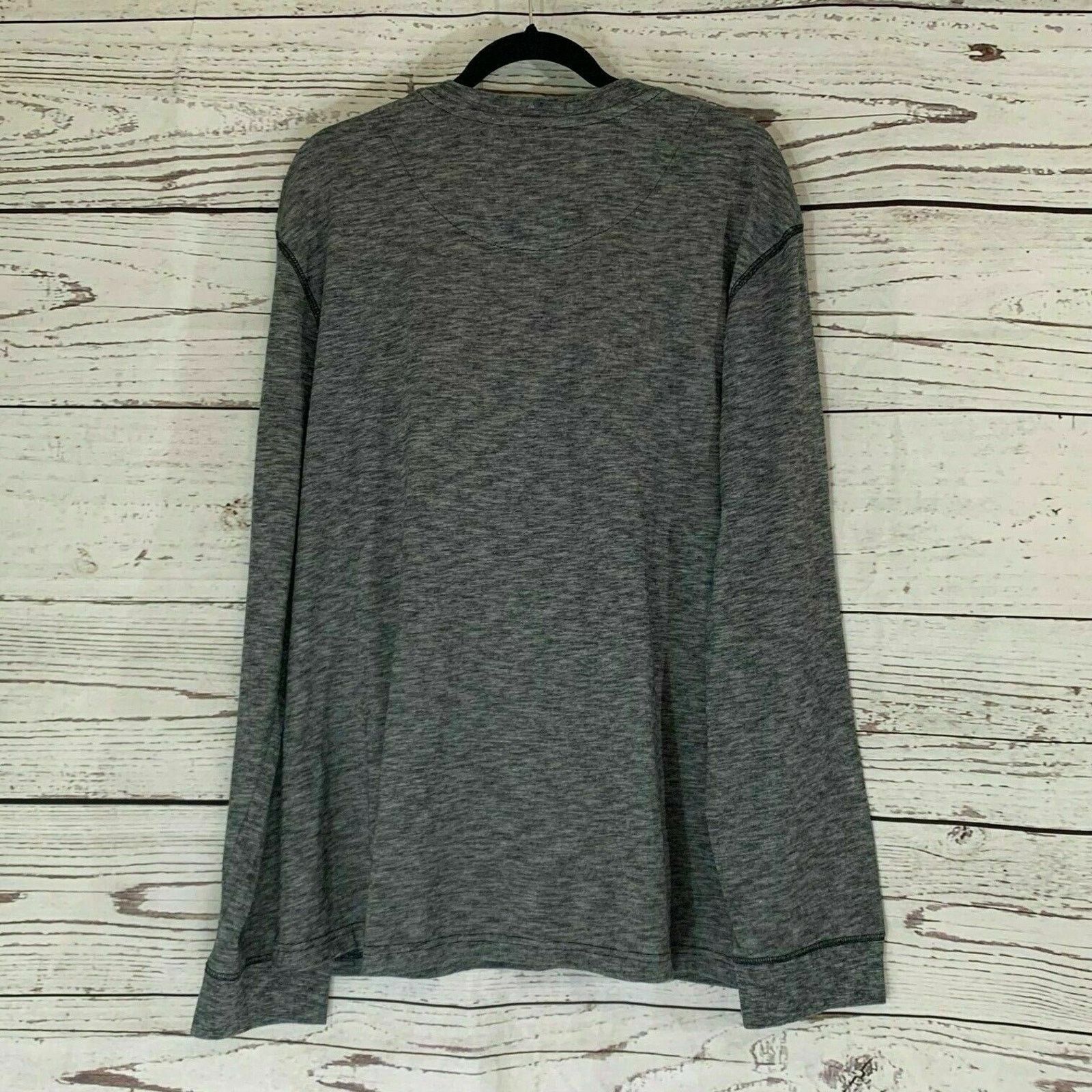 Tommy Bahama TOMMY BAHAMA Long Sleeve 1/4 Button Pullover Gray size XL Size US XL / EU 56 / 4 - 5 Thumbnail