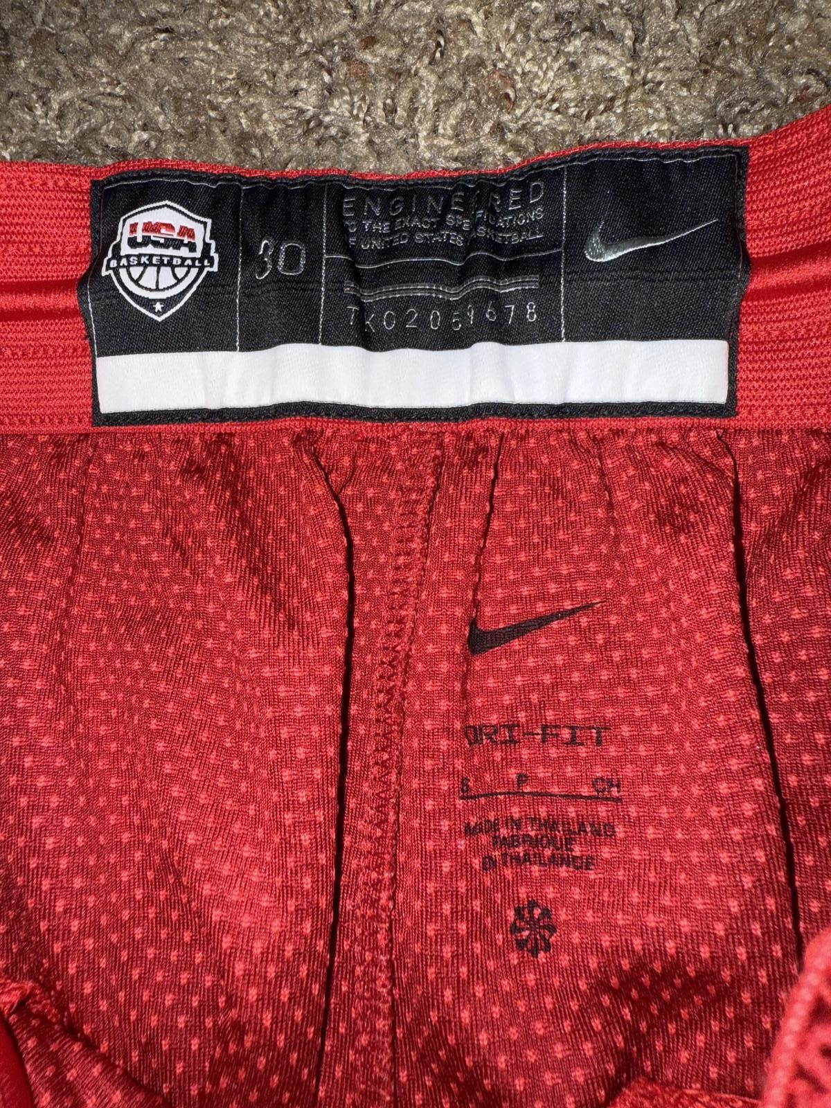 Nike Nike Men’s USA Limited Basketball Shorts Sample Size US 30 / EU 46 - 8 Thumbnail