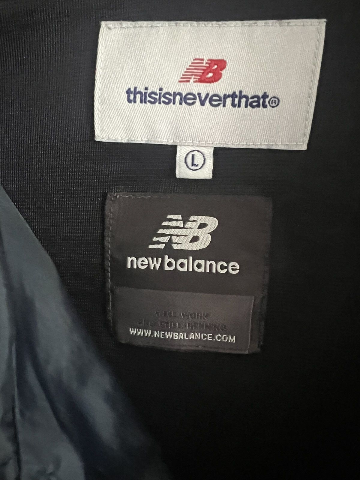 New Balance × thisisneverthat New Balance x Thisisneverthat Coach Jacket Size US L / EU 52-54 / 3 - 3 Thumbnail