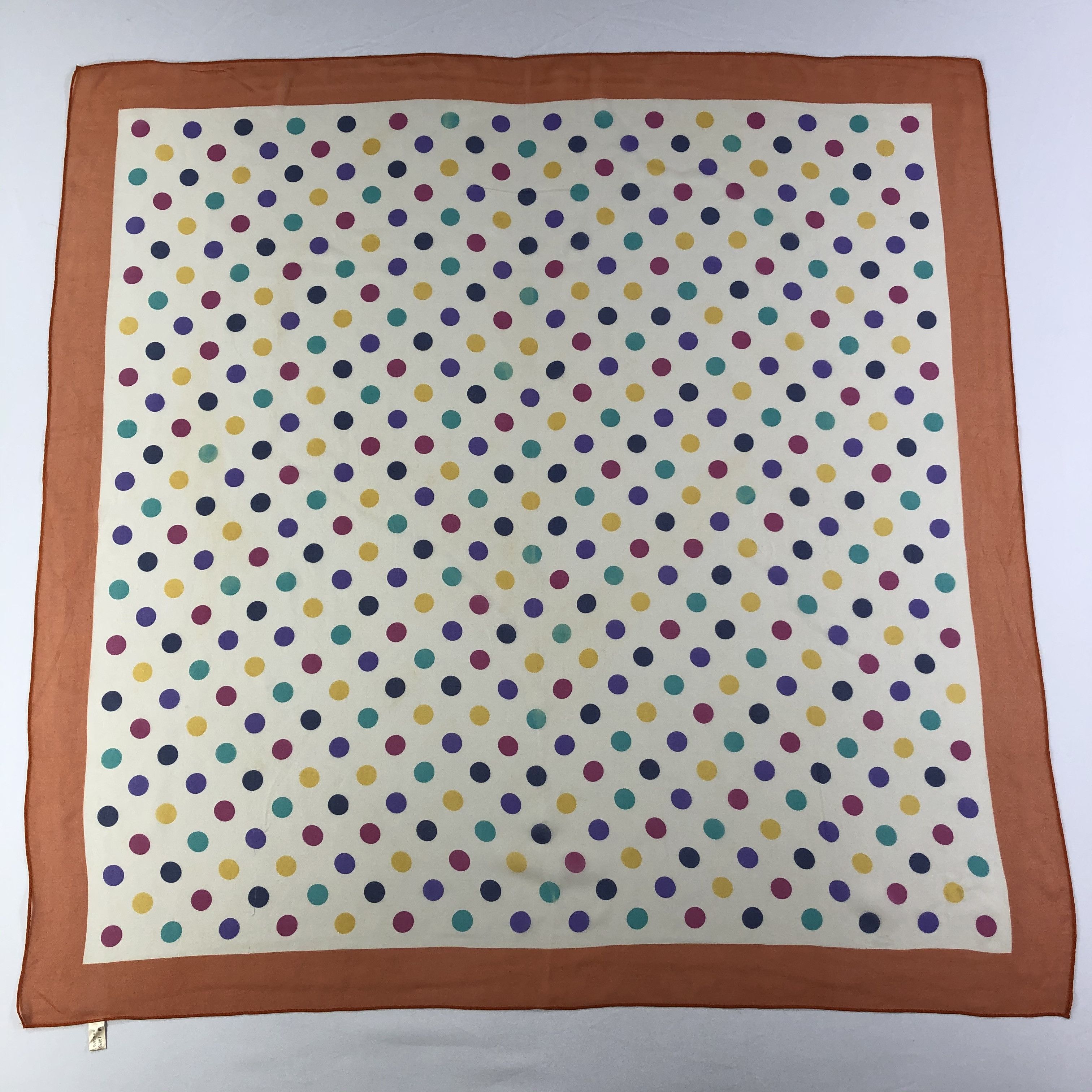 Vintage Vintage Silk Scarf Size ONE SIZE - 2 Thumbnail