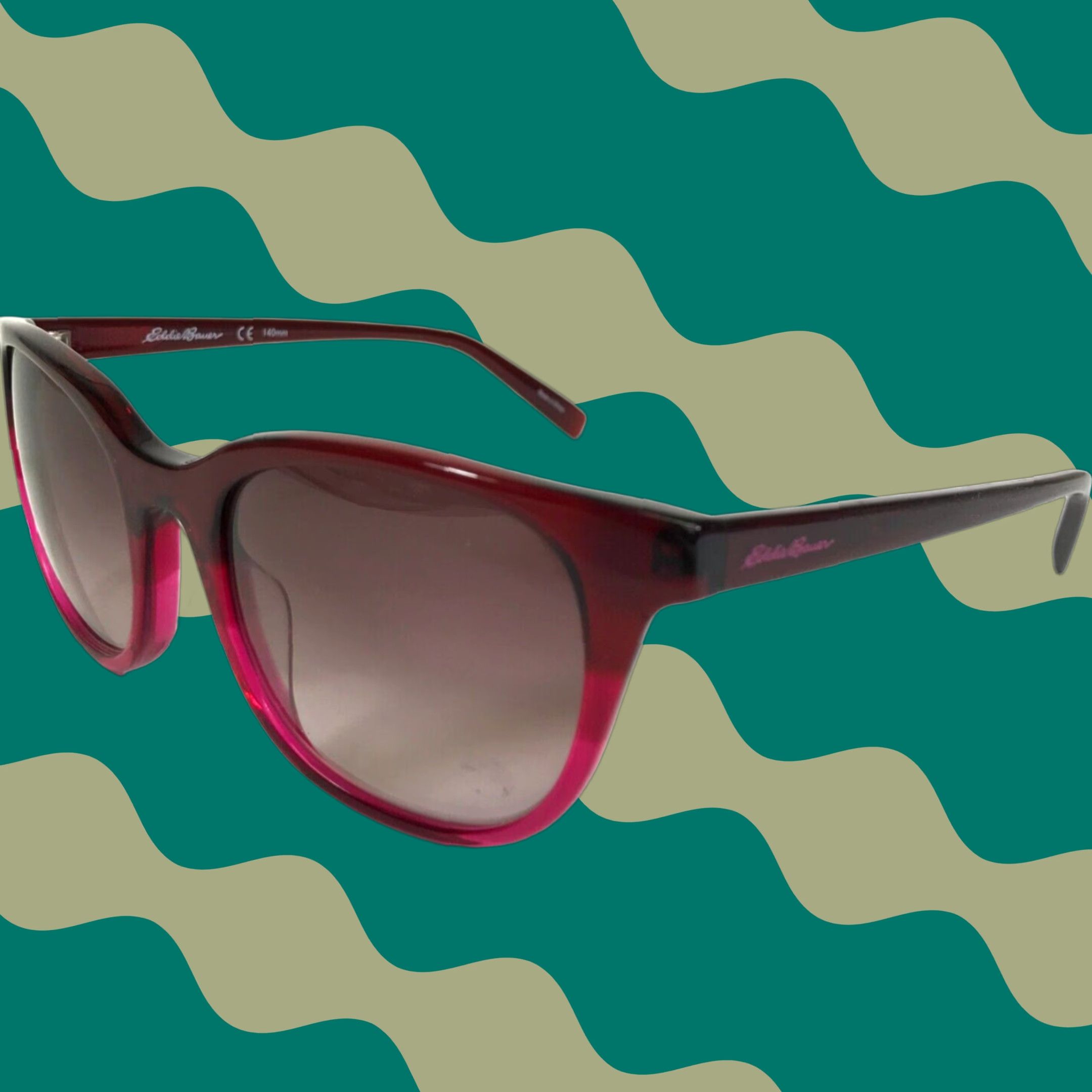 Eddie Bauer Eddie Bauer Sunglasses EB32812 BU Burgundy Red 