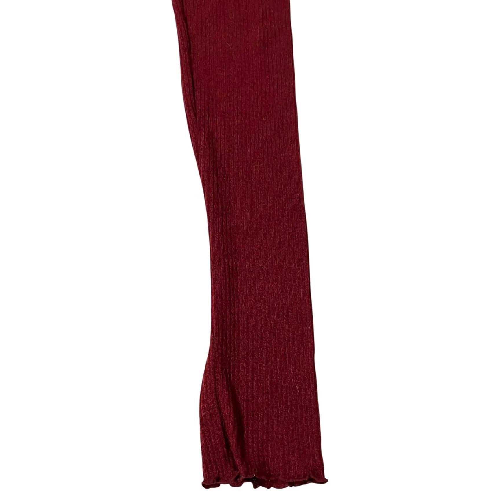 Free People Free People Intimately Sweatpants Knit Pants Burgundy Red L Women’s Pull On Skinny Full Length Lounge Size L / US 10 / IT 46 - 5 Thumbnail