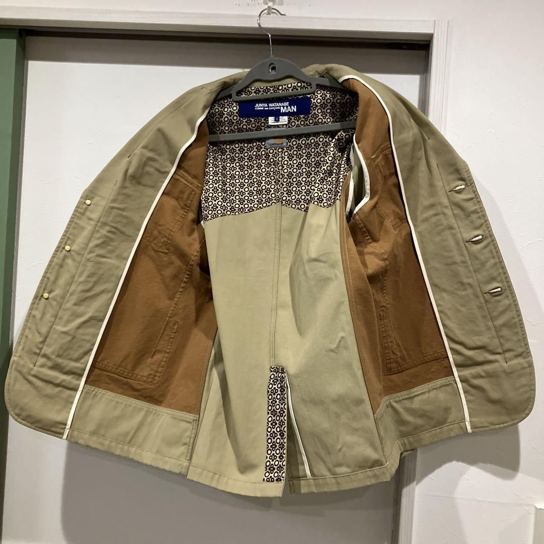 Comme des Garcons × Junya Watanabe Carhartt Comme des Garçons Tailored Jacket Patchwork Size US S / EU 44-46 / 1 - 6 Thumbnail
