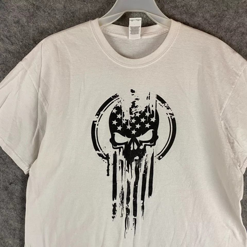 Gildan Gildan Dion Wear T-Shirt XL Men's Short Sleeve Skull Size US XL / EU 56 / 4 - 2 Thumbnail