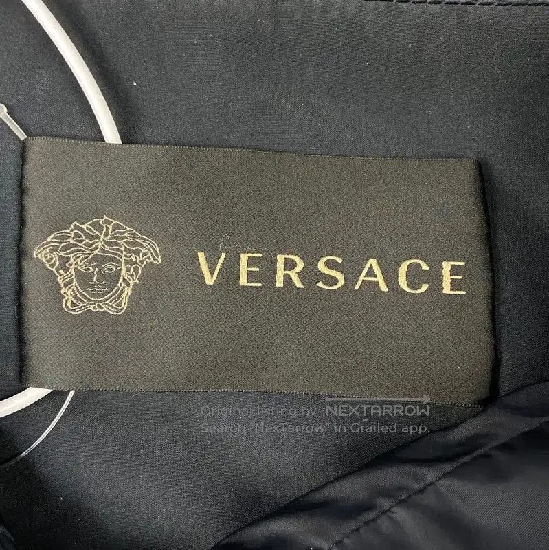 Versace Versace Black Nylon Women's Jacket . Size L / US 10 / IT 46 - 5 Thumbnail