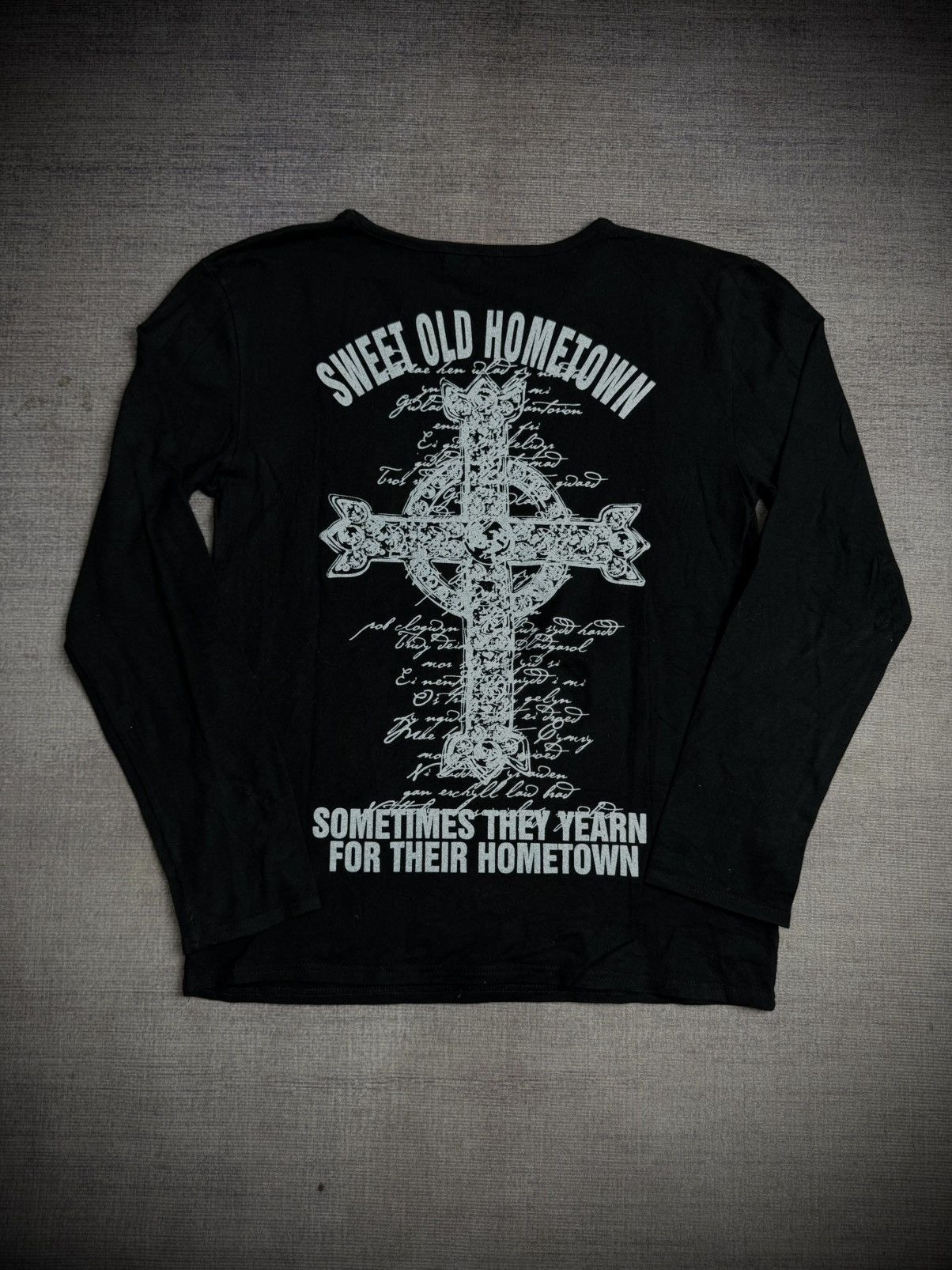 If Six Was Nine HIT CONECTION CROSS ART PUNK LONG SLEEVE Size US M / EU 48-50 / 2 - 1 Thumbnail