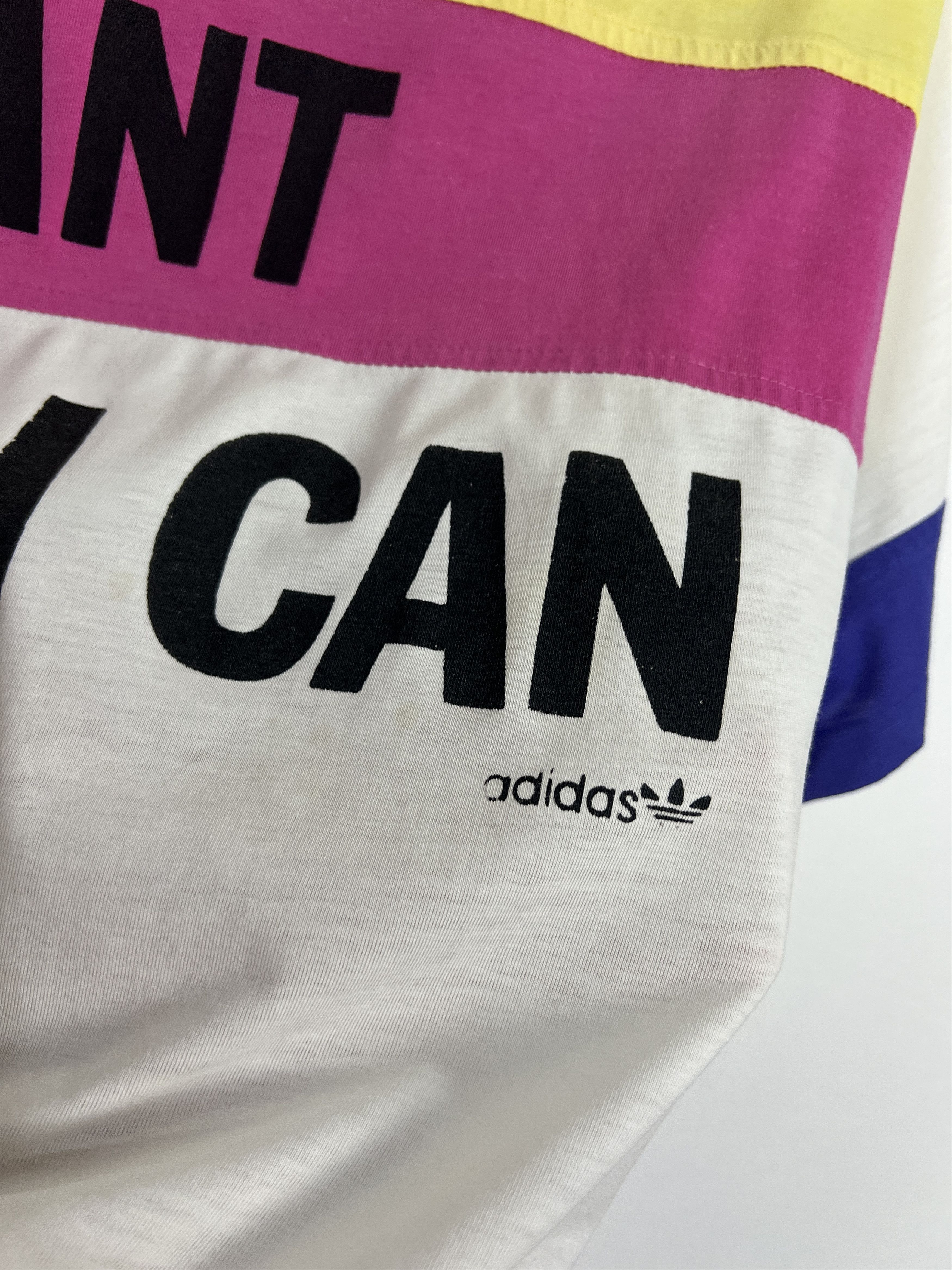 Adidas Vintage Edberg Lendl Agassi I want I Can Tennis Shirt Trikot Size US M / EU 48-50 / 2 - 4 Thumbnail