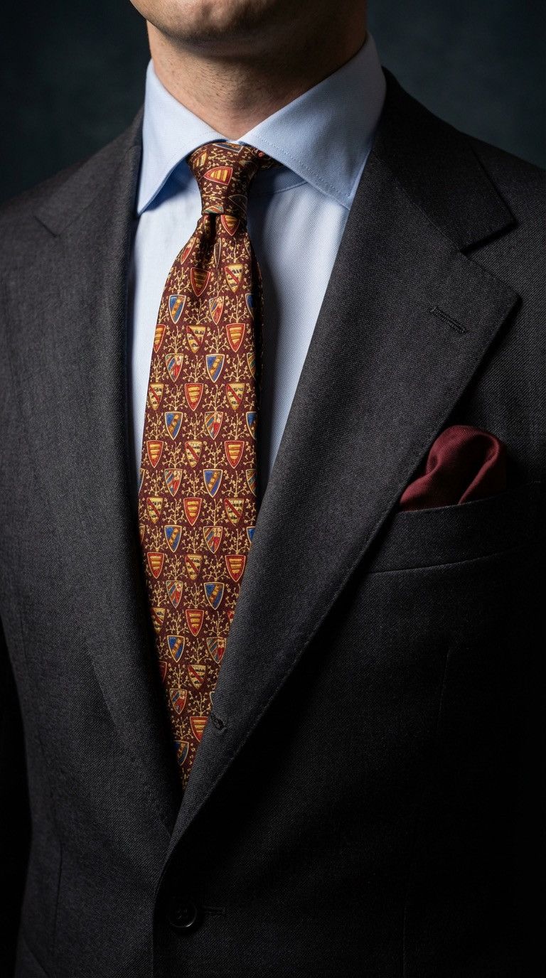 Pierre Balmain Pierre Balmain Paris 100% silk Tie Necktie for Top Luxury Size ONE SIZE - 3 Thumbnail
