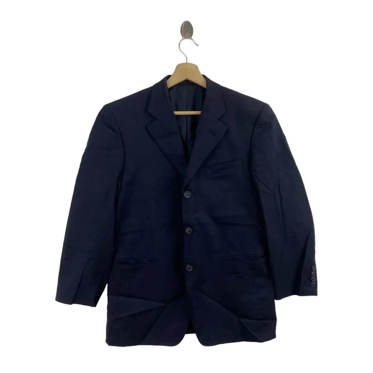 Vtg HANAE MORI MONSIEUR Collection 3 Button Blazer Sport