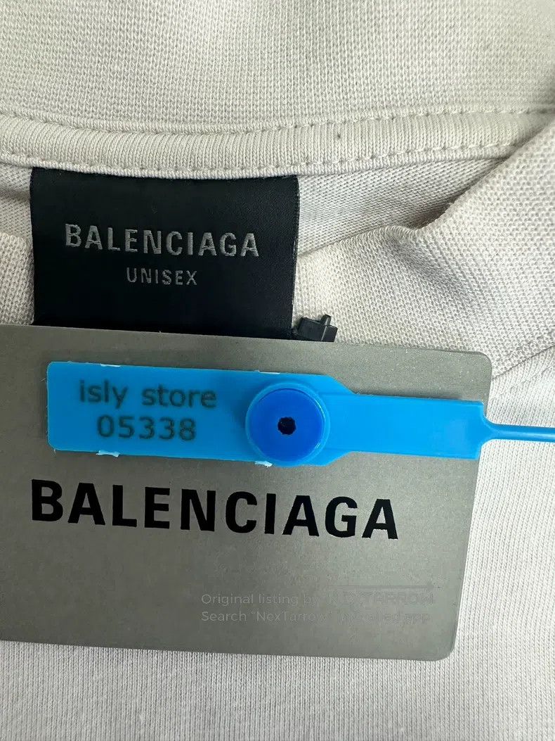 Balenciaga Balenciaga Letter-printed round-neck crewneck straight-leg Size US XS / EU 42 / 0 - 4 Thumbnail