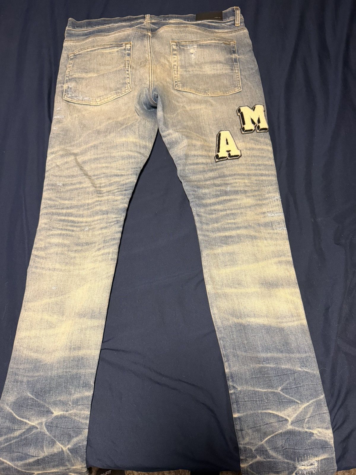 Amiri Amiri Varsity Jeans Size US 38 / EU 54 - 5 Thumbnail