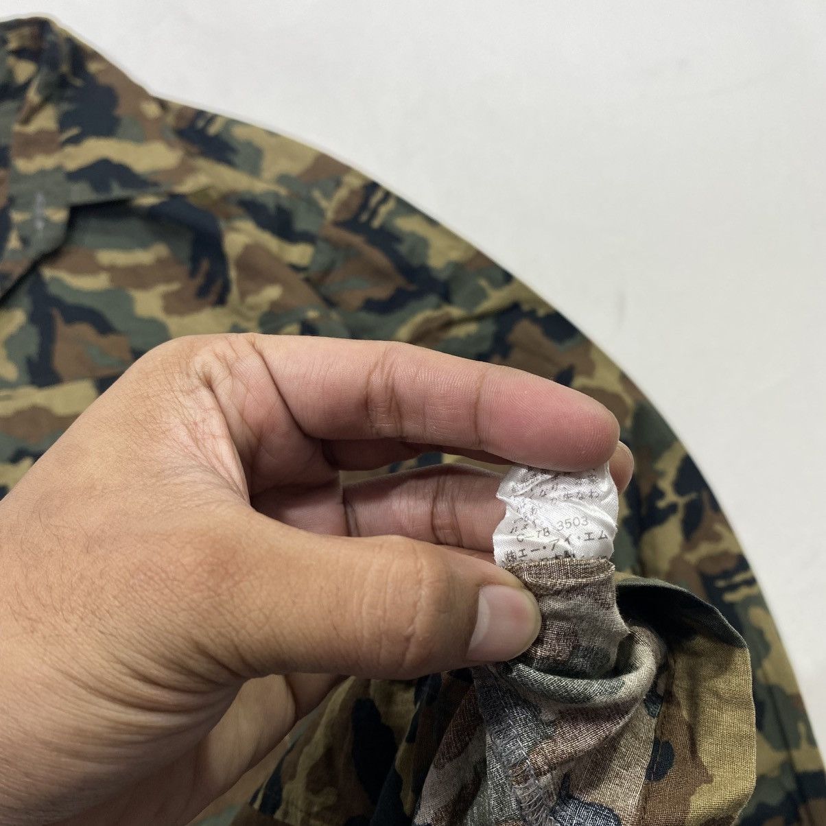 Japanese Brand Candy Fantsi Camouflage Army Button Up Shirt Size US M / EU 48-50 / 2 - 4 Thumbnail