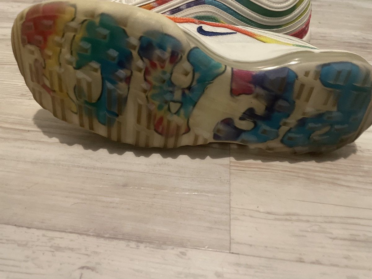 Nike Air max 97 tie die golf shoe Size US 12.5 / EU 45-46 - 4 Thumbnail