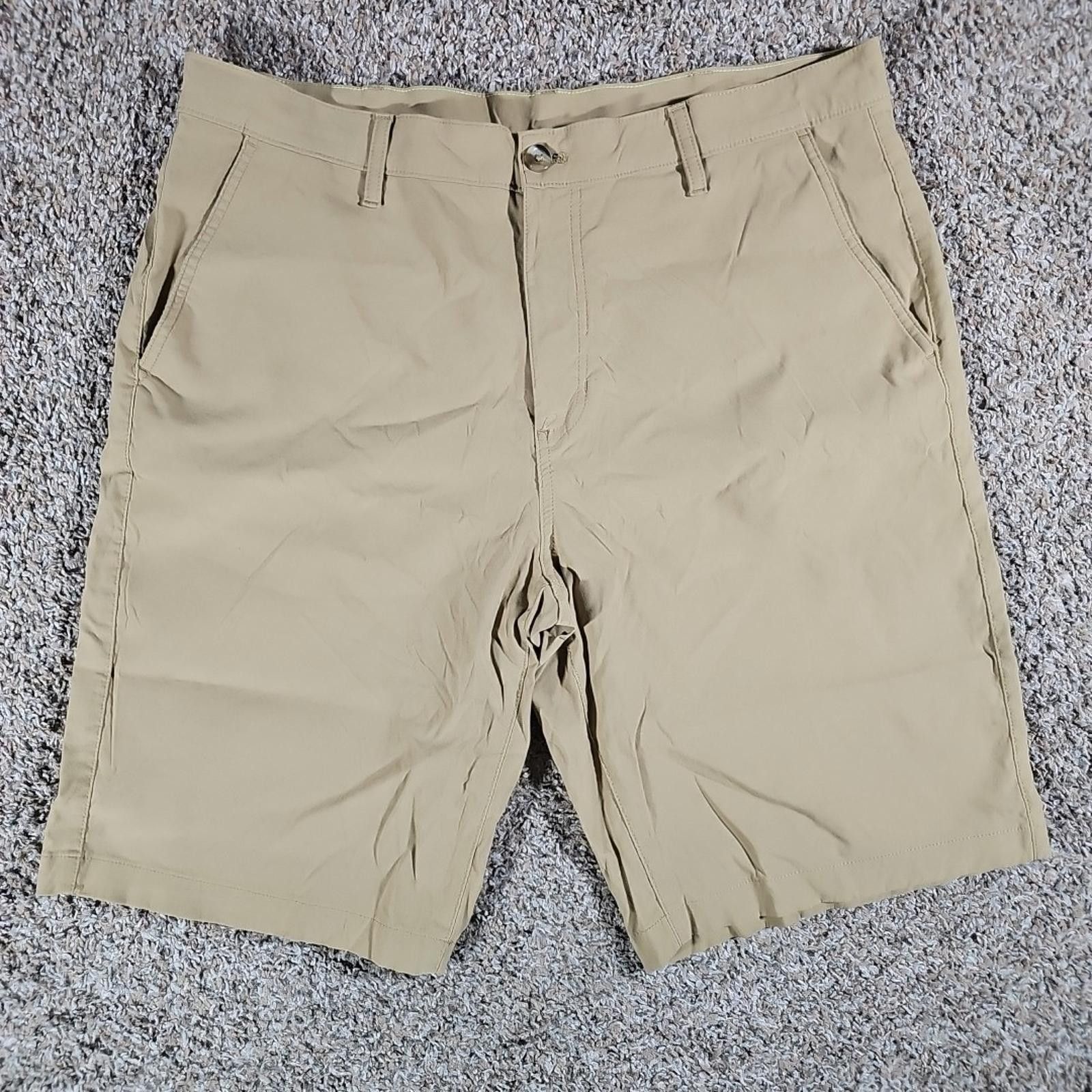 Eddie Bauer Eddie Bauer Mens Travex Khaki Shorts 38 Brown Hiking Outdoor Size US 38 / EU 54 - 1 Thumbnail
