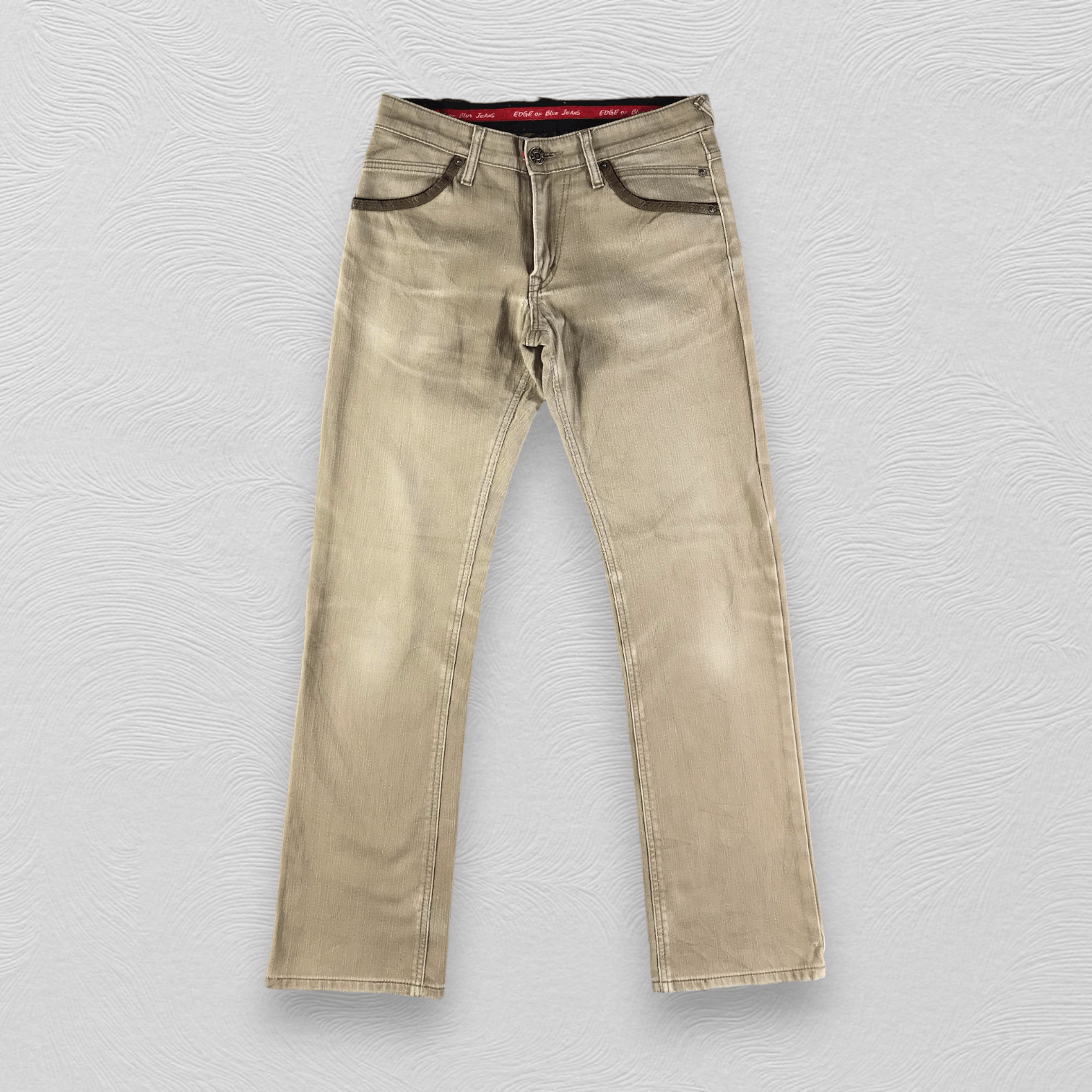 image of Vintage Edwin Edge Wild Fire Jeans Kj2398 in Brown, Men's (Size 29)