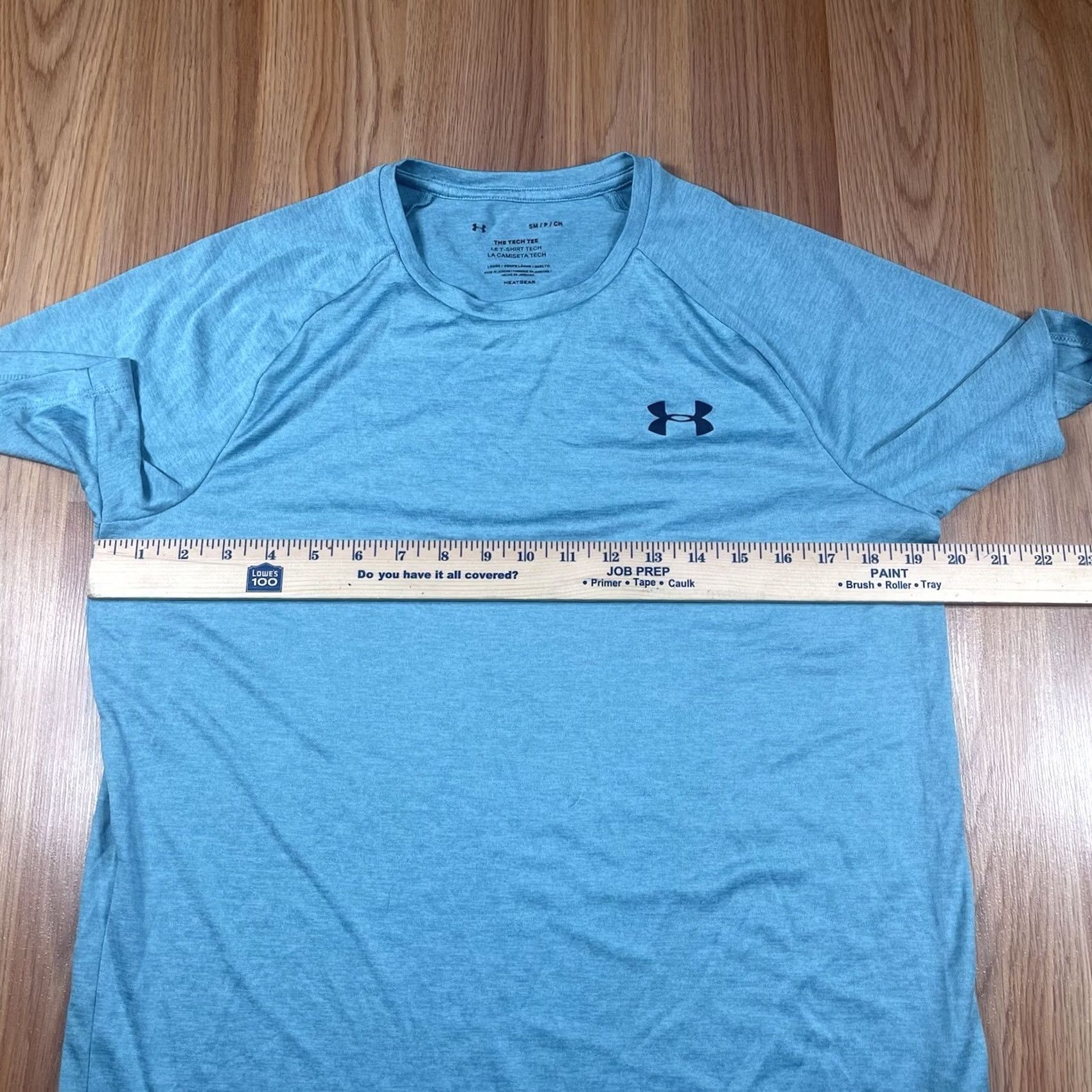 Under Armour Under Armour Loose HeatGear Crew Neck Tech T-shirt Mens SM Polyester Blue Size US S / EU 44-46 / 1 - 5 Thumbnail