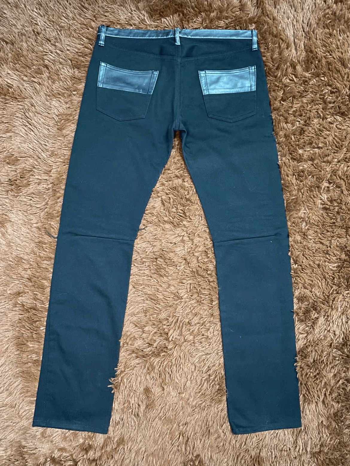 Undercover Sz 2 Undercover Destroyed Leather Joint Denim-2508 Size US 30 / EU 46 - 2 Thumbnail