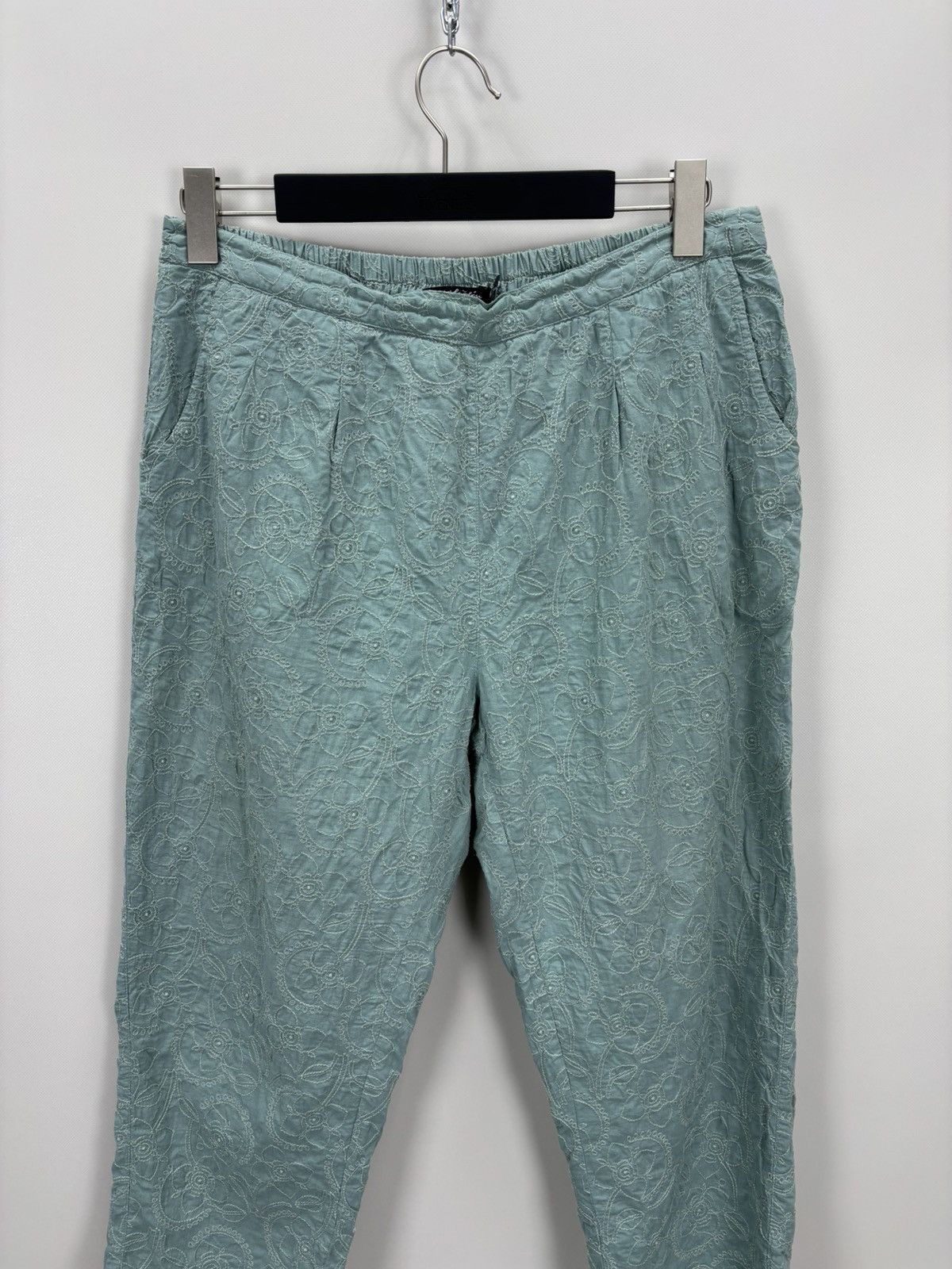 Gudrun Sjoden Womens pants Gudrun Sjoden Size L Color Turquoise Size 27" / US 4 / IT 40 - 2 Thumbnail