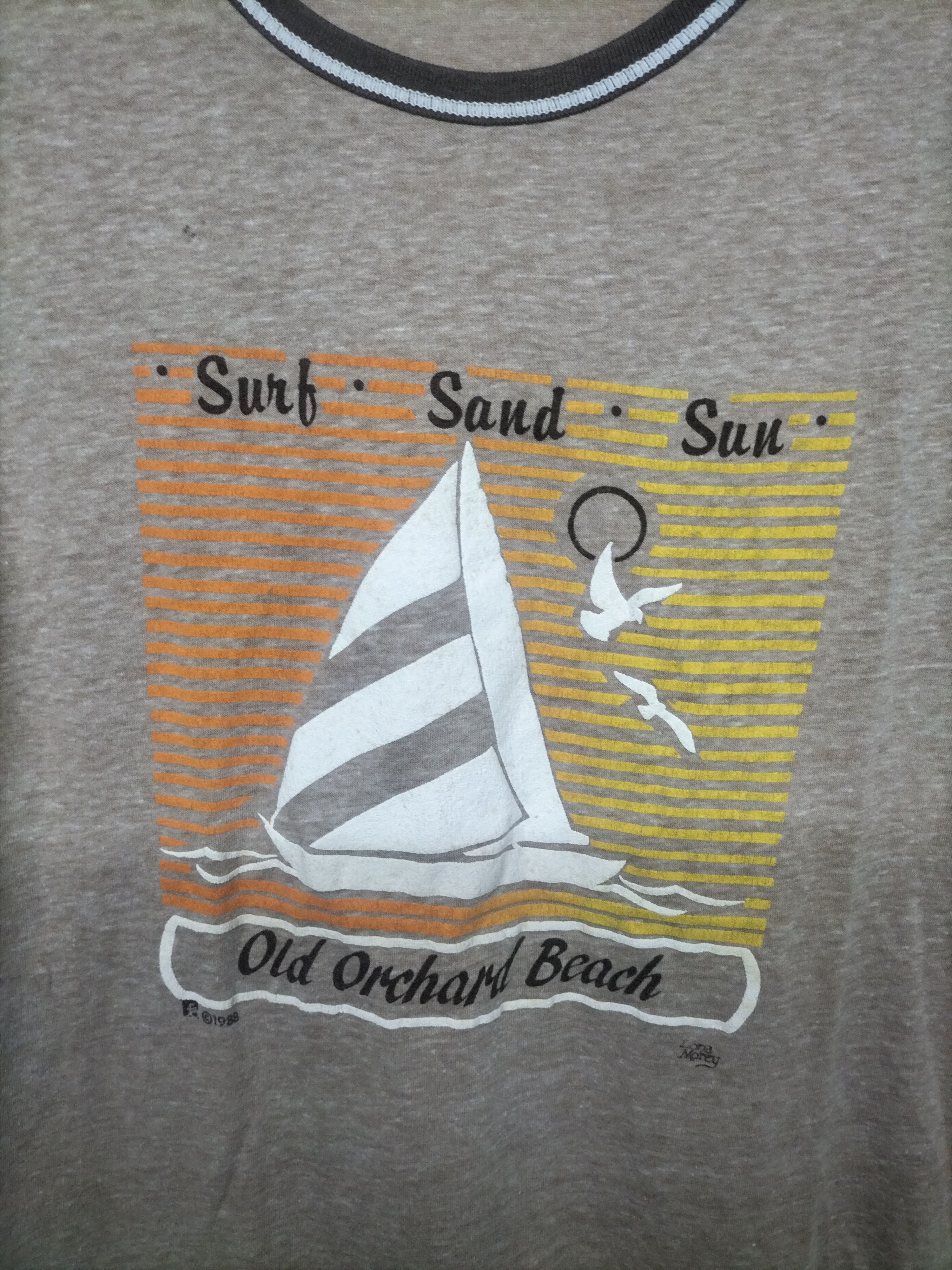 Vintage Vintage 80's old orchard beach tshirt Size US M / EU 48-50 / 2 - 3 Thumbnail