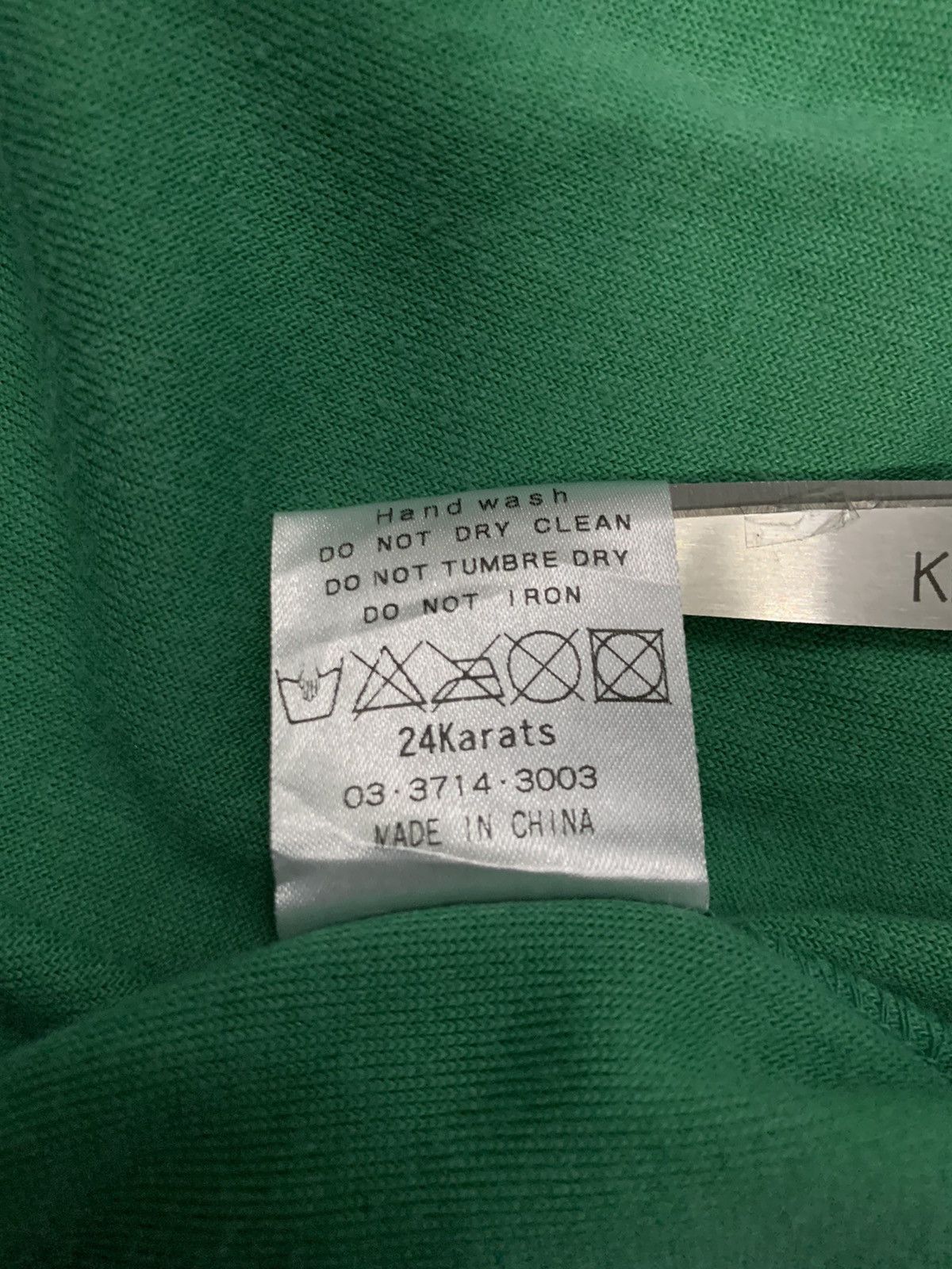 Japanese Brand Vintage 24Karats Big Logo Printed FullZip Hoodie like Bape Size US L / EU 52-54 / 3 - 24 Thumbnail