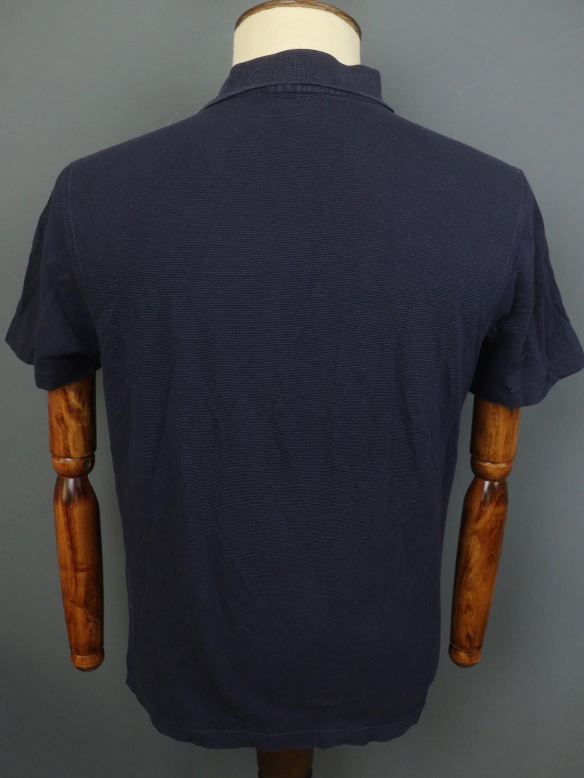 Lacoste Lacoste Navy Cotton Collar Popover Polo Shirt Size S/L Size US M / EU 48-50 / 2 - 9 Thumbnail