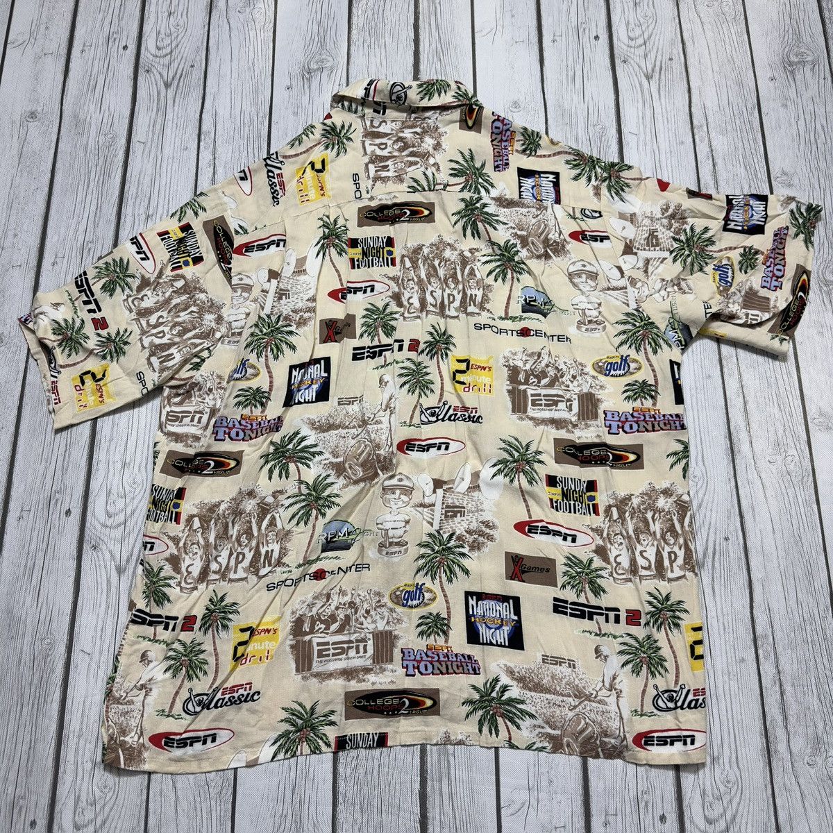 Vintage Vintage ESPN shirt Size US XL / EU 56 / 4 - 2 Thumbnail