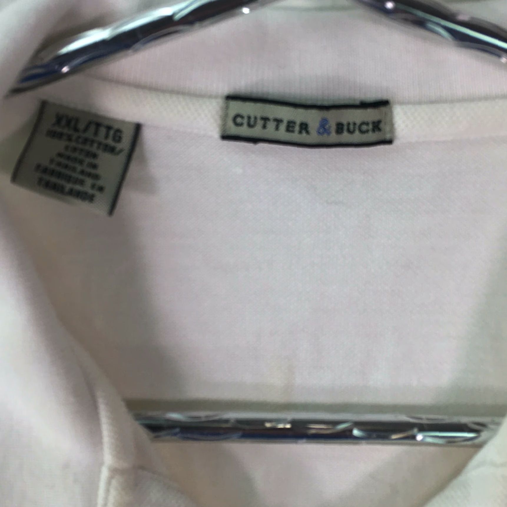Cutter & Buck Cutter And Buck Mens Regular Short Sleeves Collared White Polo T Shirt Size XXL Size US XXL / EU 58 / 5 - 4 Thumbnail