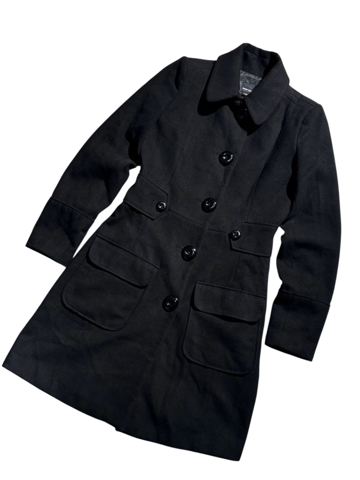 Miss Sixty Y2K Miss Sixty Coat Heavy Japanese Avantgarde Style Size L / US 10 / IT 46 - 1 Thumbnail