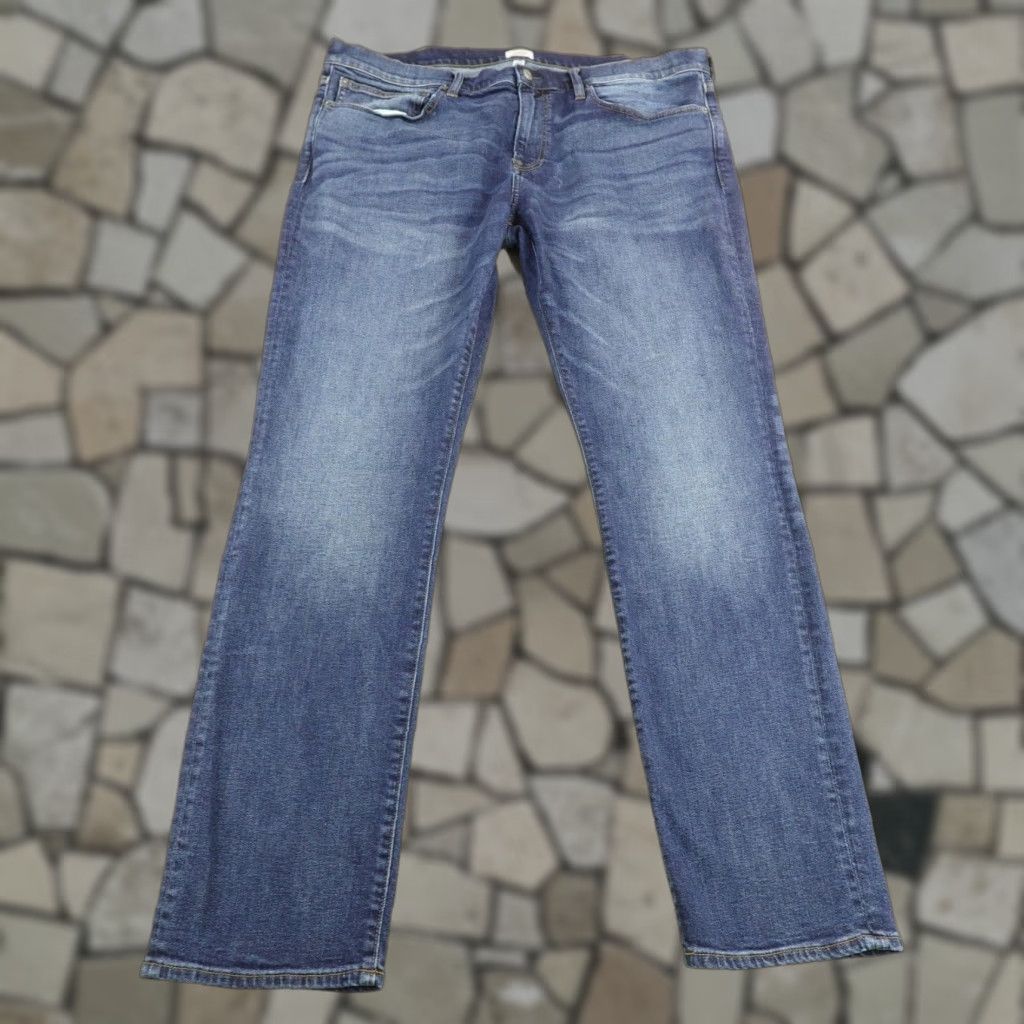 J.Crew J Crew Jeans Mens 42x34 Blue Kurabo Japanese Denim 484 Slim Fit Faded Whisker Size US 42 / EU 58 - 1 Thumbnail