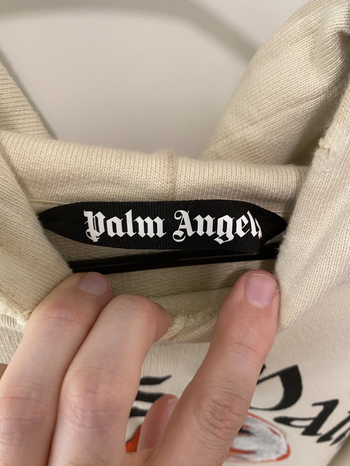 Palm Angels Palm Angels Life Is Palm Thrashed Paint Splatter Hoodie Size US S / EU 44-46 / 1 - 3 Thumbnail