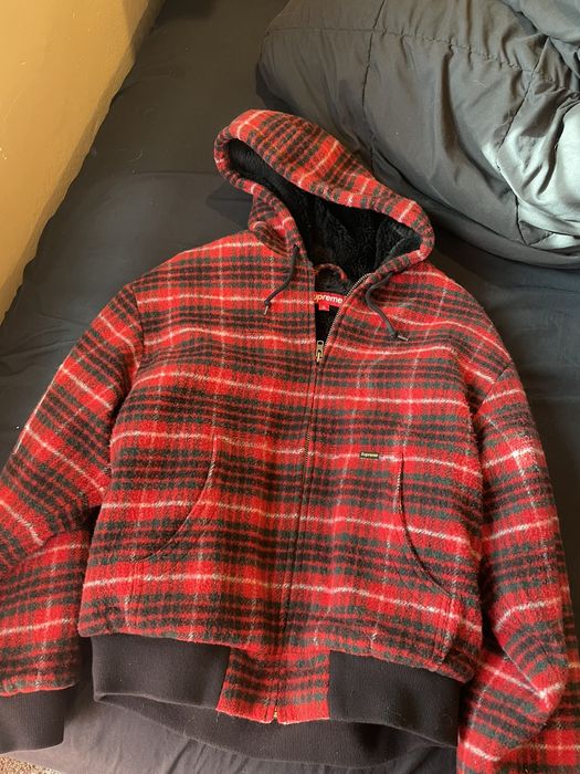 Supreme plaid shop jacket