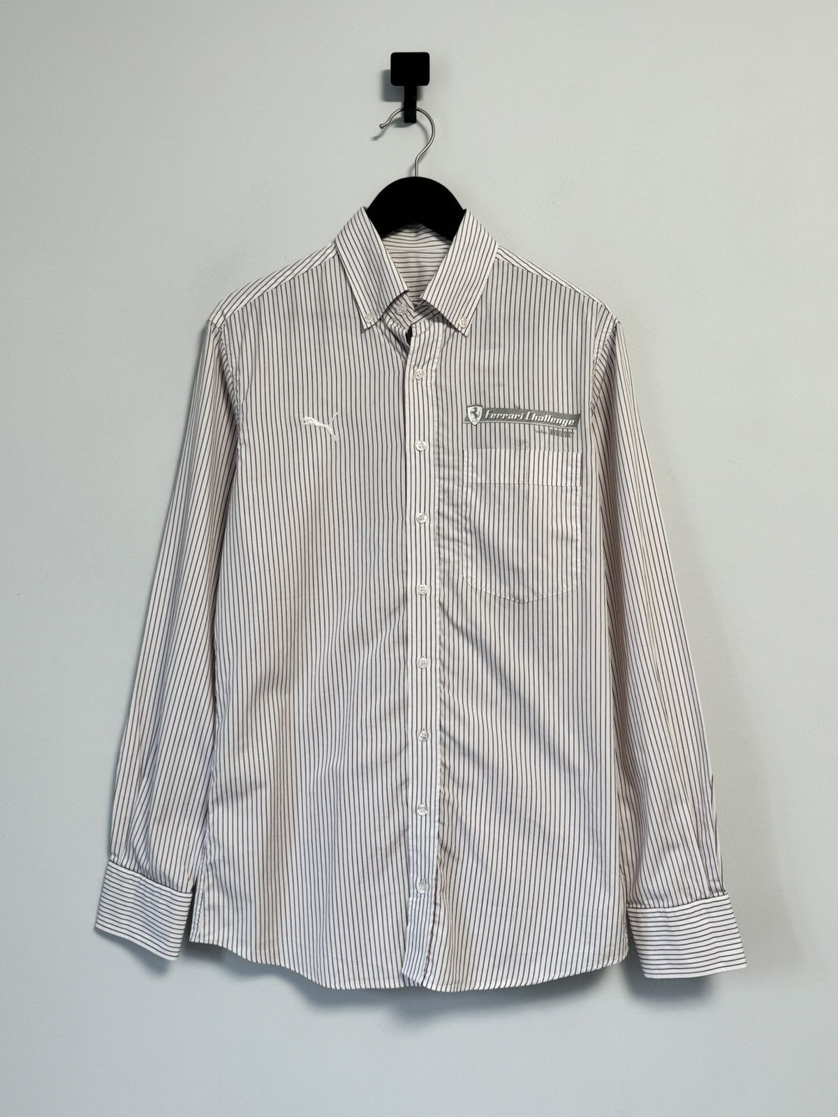 Puma Puma Ferrari Button Up Shirt Vintage Size US L / EU 52-54 / 3 - 1 Thumbnail
