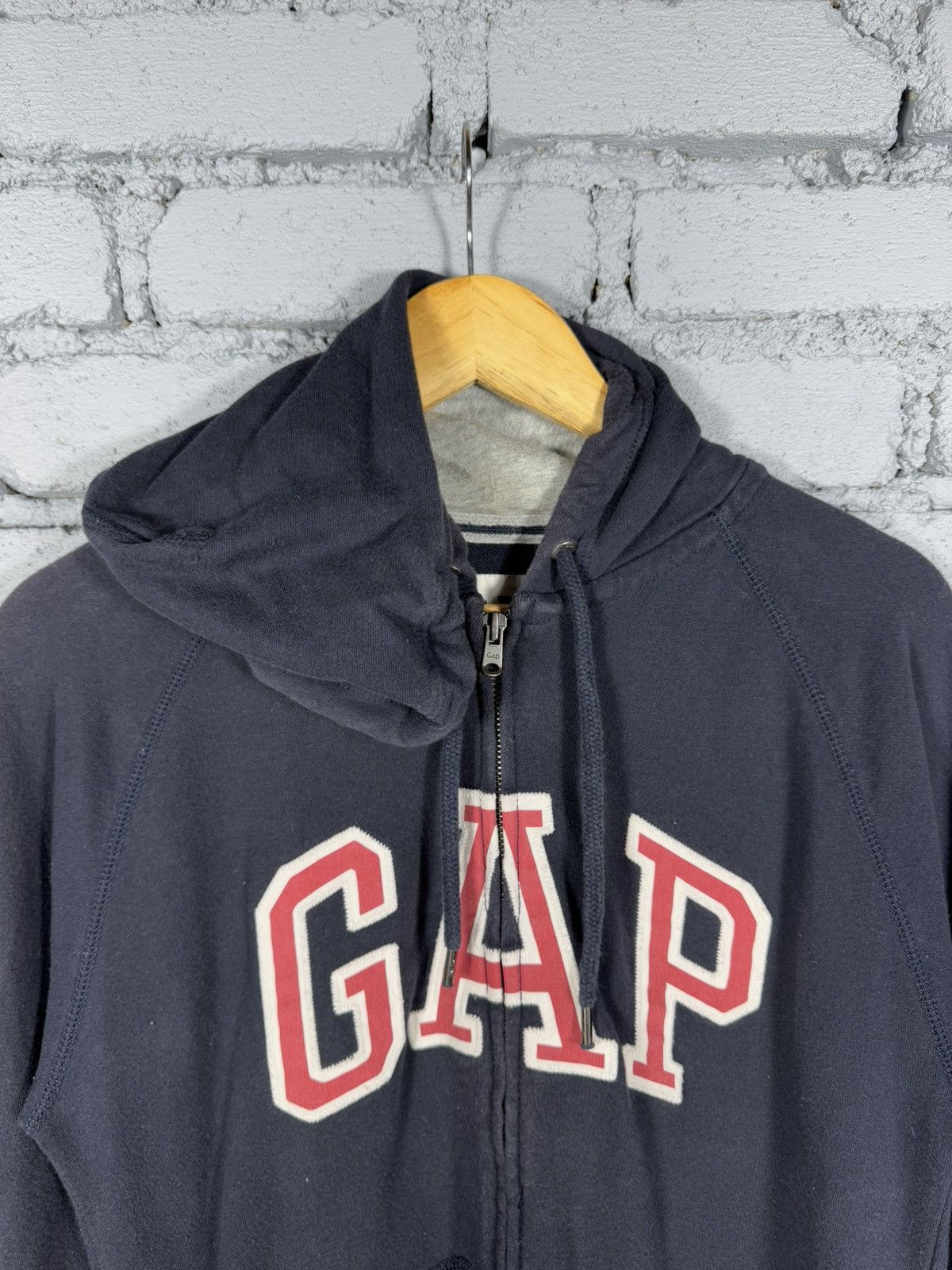 Gap Vintage Gap Sweat Hoodie Navy Size US XS / EU 42 / 0 - 6 Thumbnail
