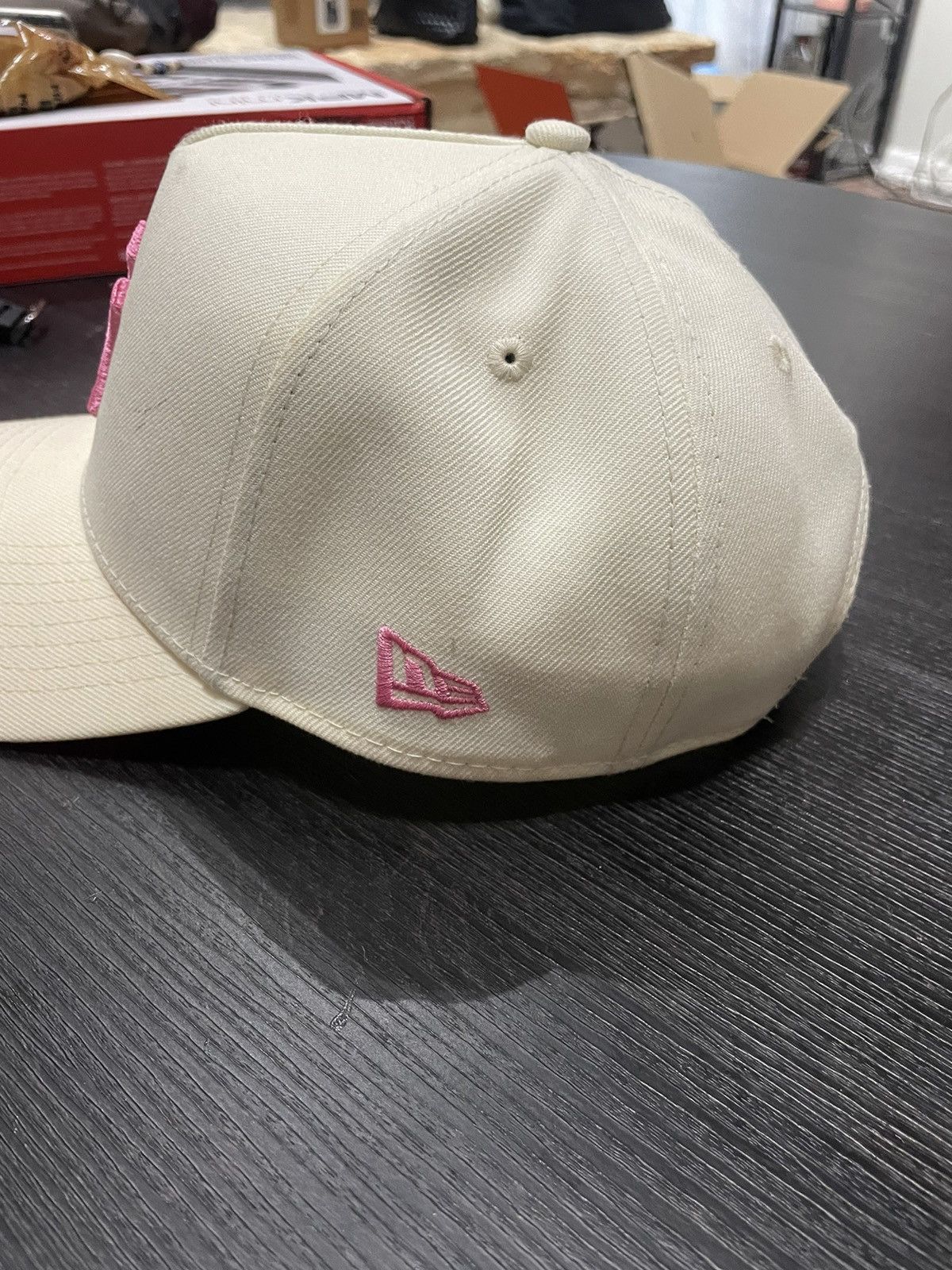 New Era NY Yankees Cooperstown Collection Pink UV Cream Pink Size ONE SIZE - 5 Thumbnail