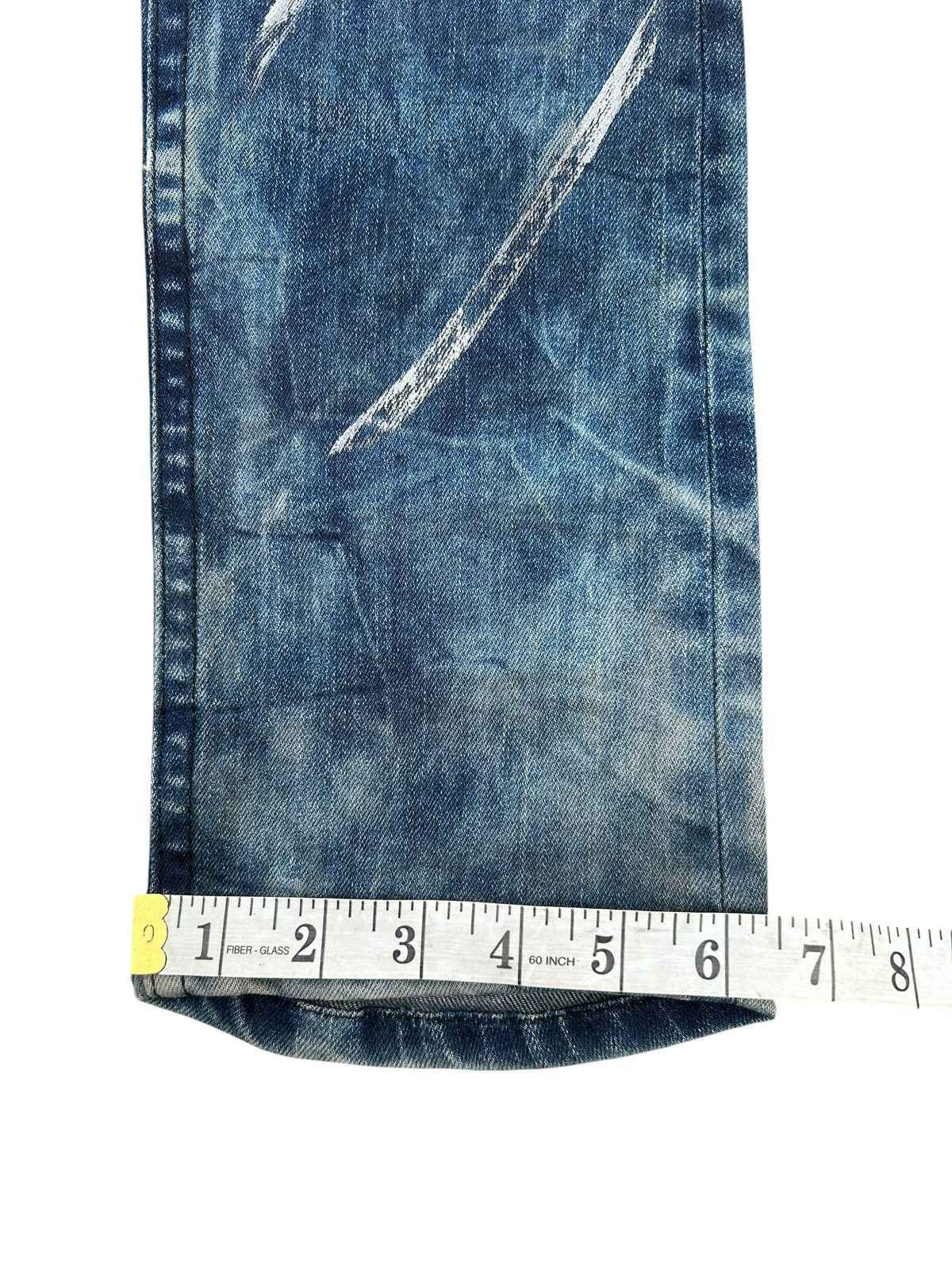 Kapital Xfrm Skull Punk Japanese Distressed Denim Jeans Size US 28 / EU 44 - 22 Thumbnail