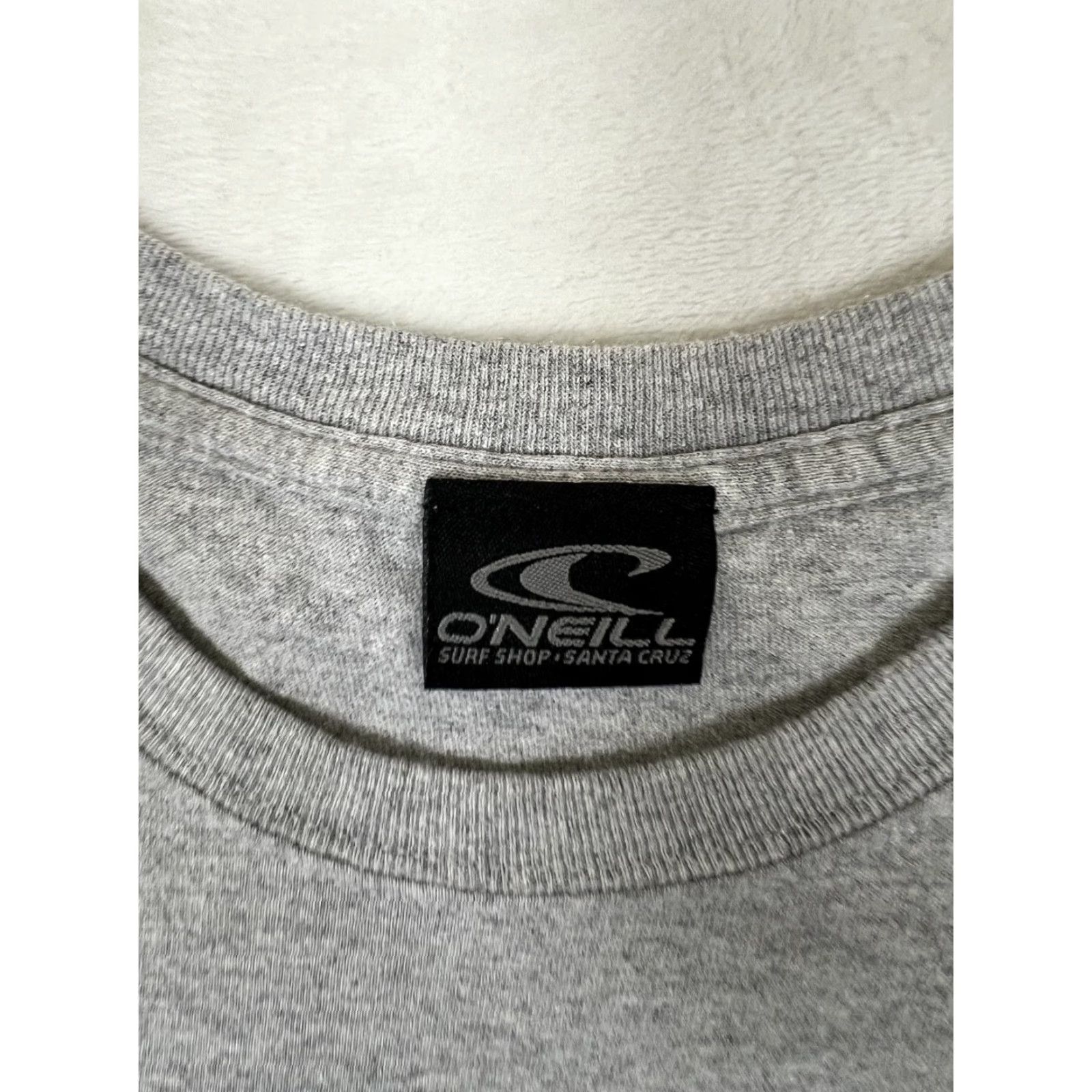 O'Neill VINTAGE O'Neill Shirt Adult XL Gray 90s Beach Classic Double-Sided Crew Neck Short Sleeve Mens Size US XL / EU 56 / 4 - 3 Thumbnail