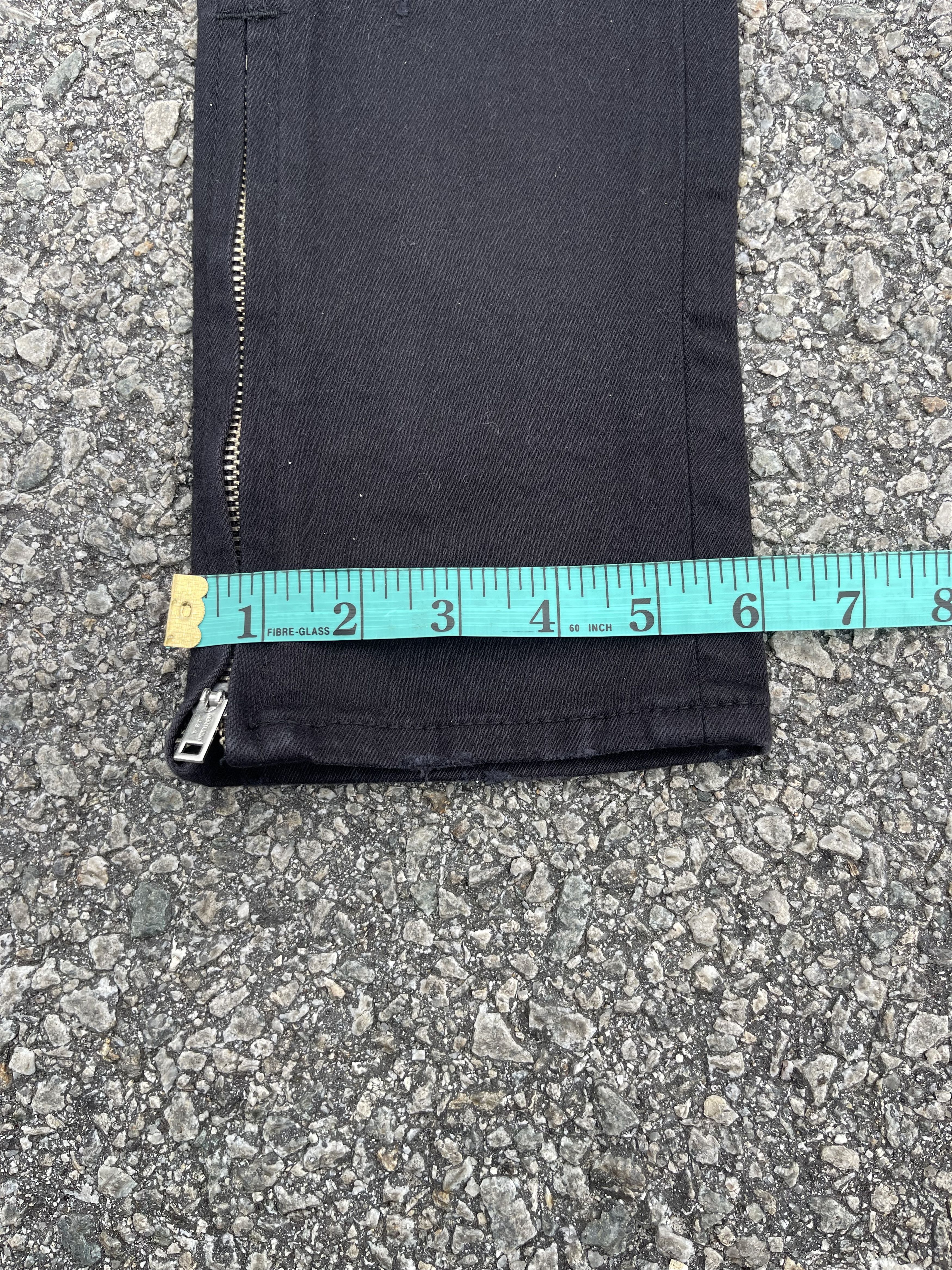 GOSTAR DE FUGA Gostar De Fuga Ripped Black Denim Skinny Outfits Size US 30 / EU 46 - 15 Thumbnail