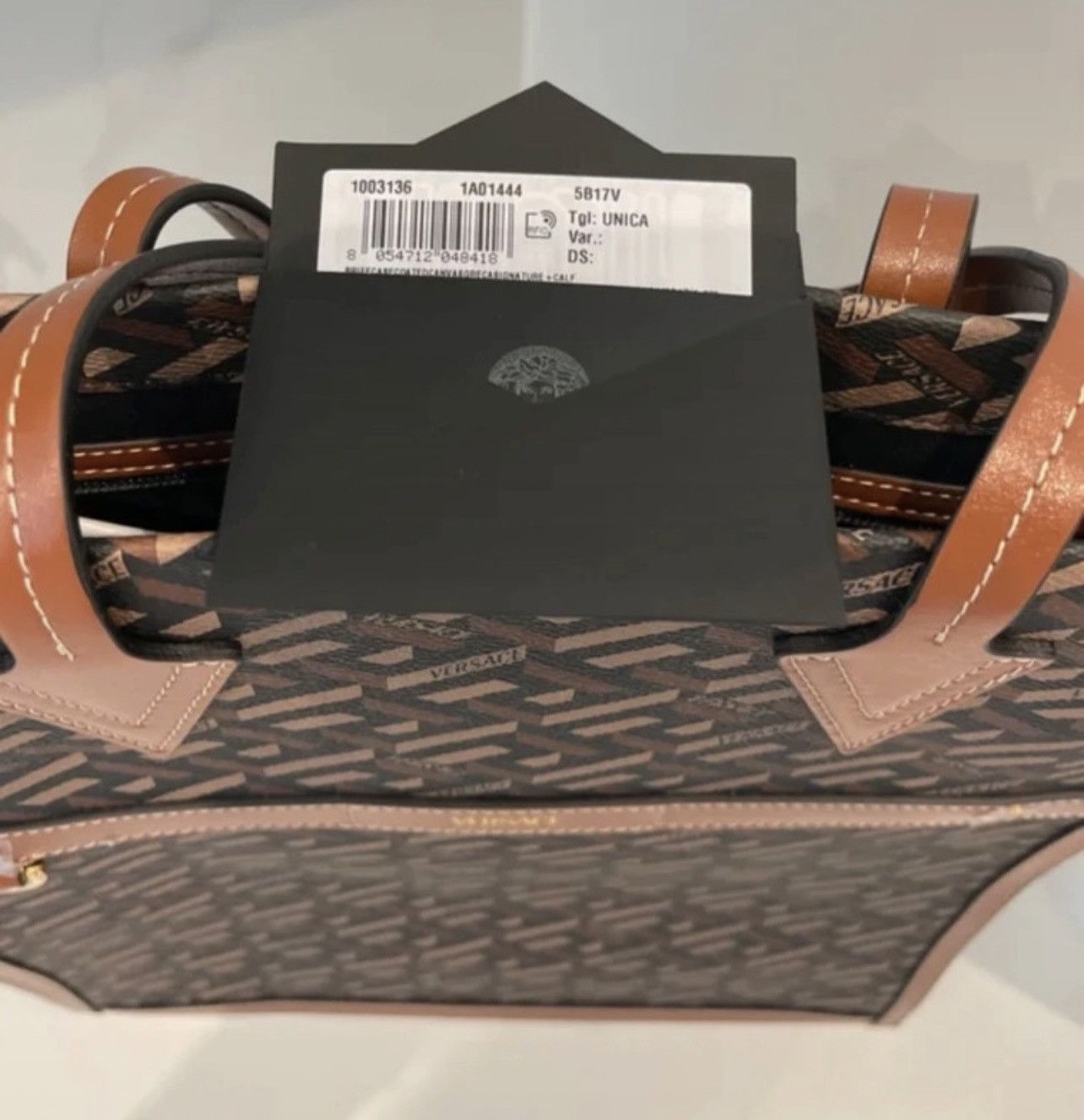 Versace Medusa La Greca Monogram tote Bag Size ONE SIZE - 6 Thumbnail