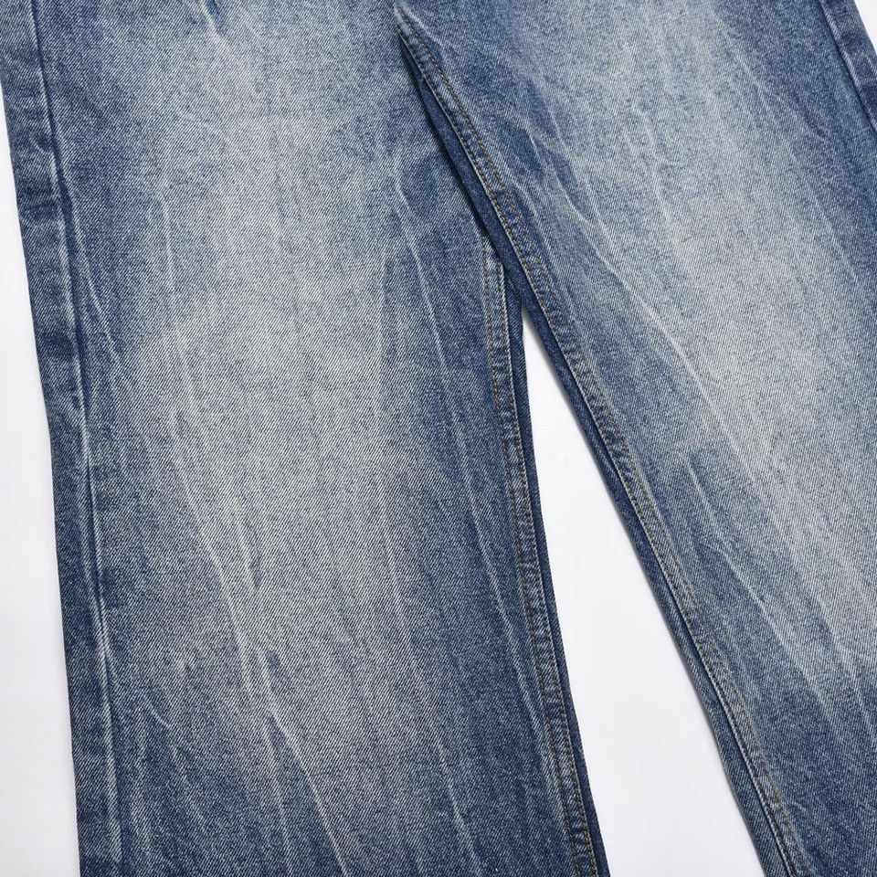 Vintage Mens Jeans Baggy Y2k Streetwear Trousers Loose Straight Leg Size US 34 / EU 50 - 6 Thumbnail