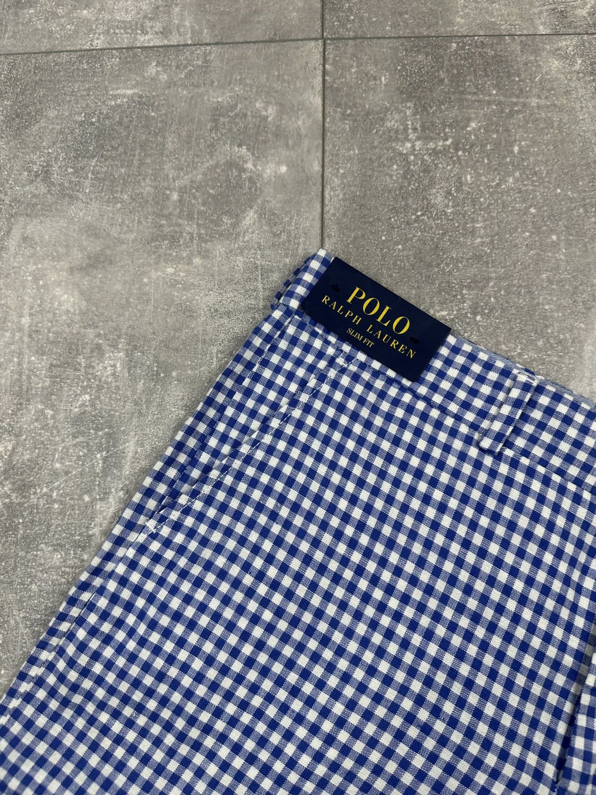 Polo Ralph Lauren Women’s Polo Ralph Lauren Linen Checker New Shorts Size 40" / US 18 - 4 Thumbnail